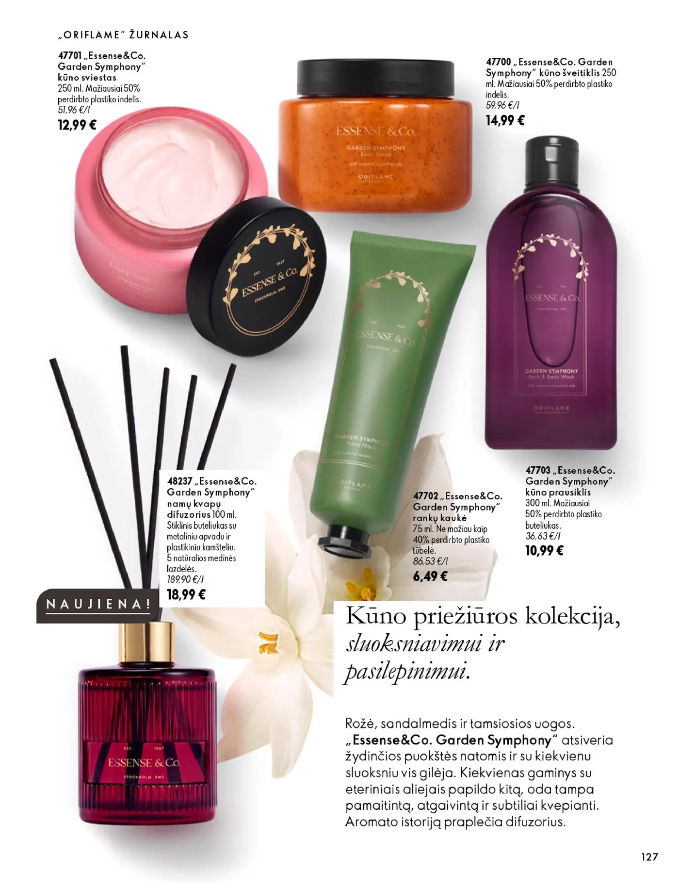 Oriflame Katalogas 14 – 127 puslapis