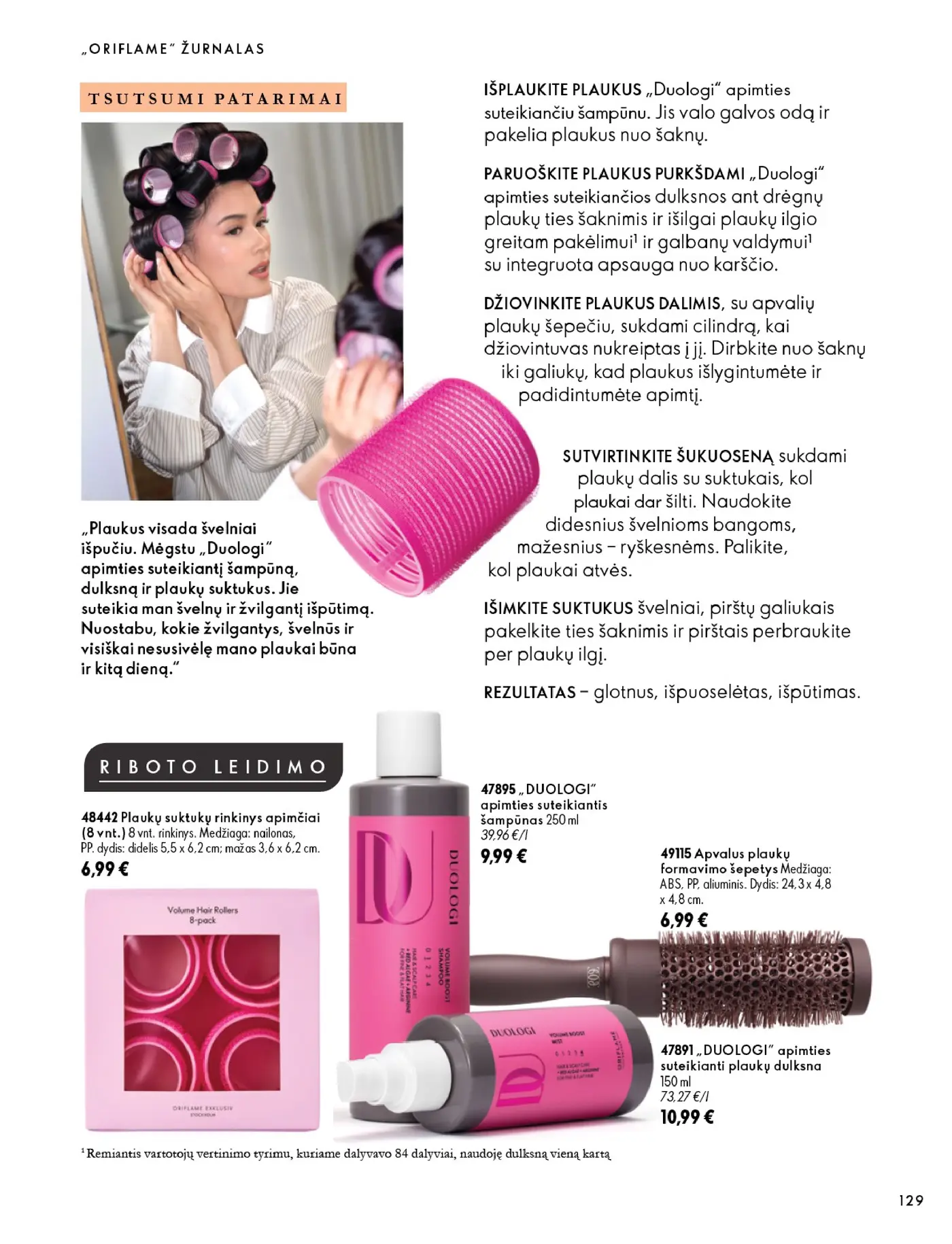 Oriflame Katalogas 14 – 129 puslapis