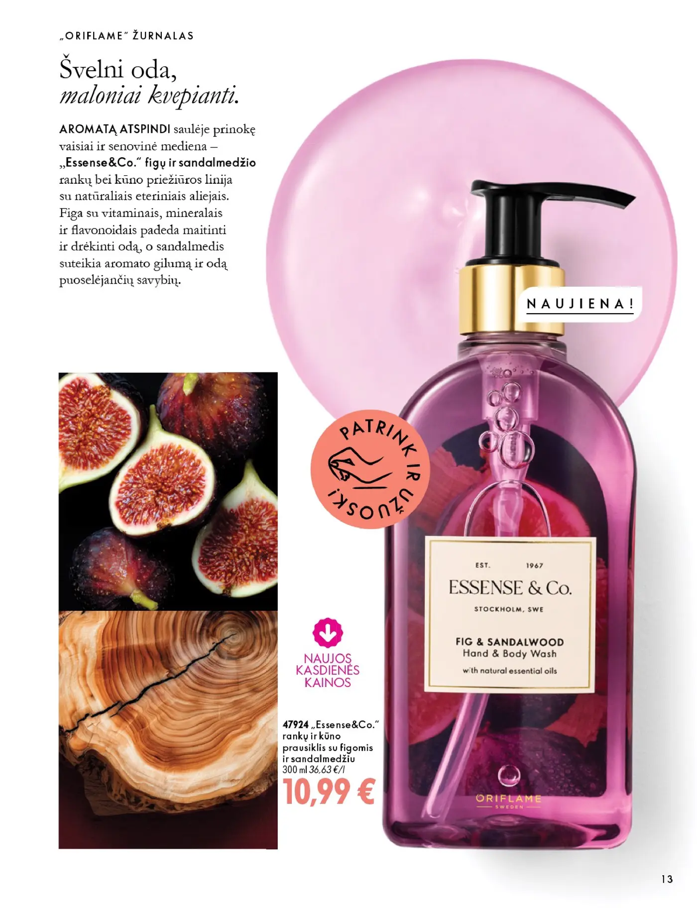 Oriflame Katalogas 14 – 13 puslapis