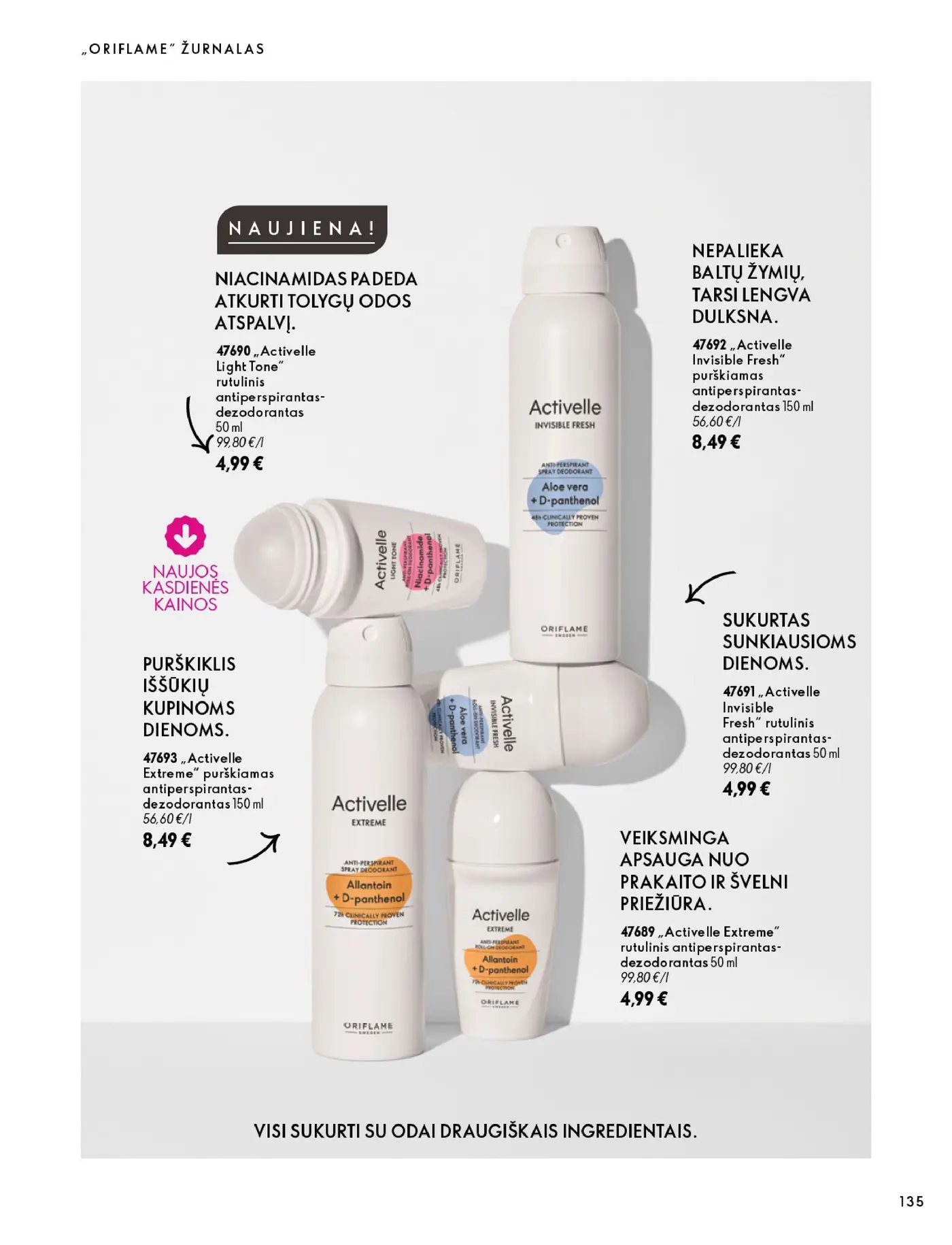 Oriflame Katalogas 14 – 135 puslapis