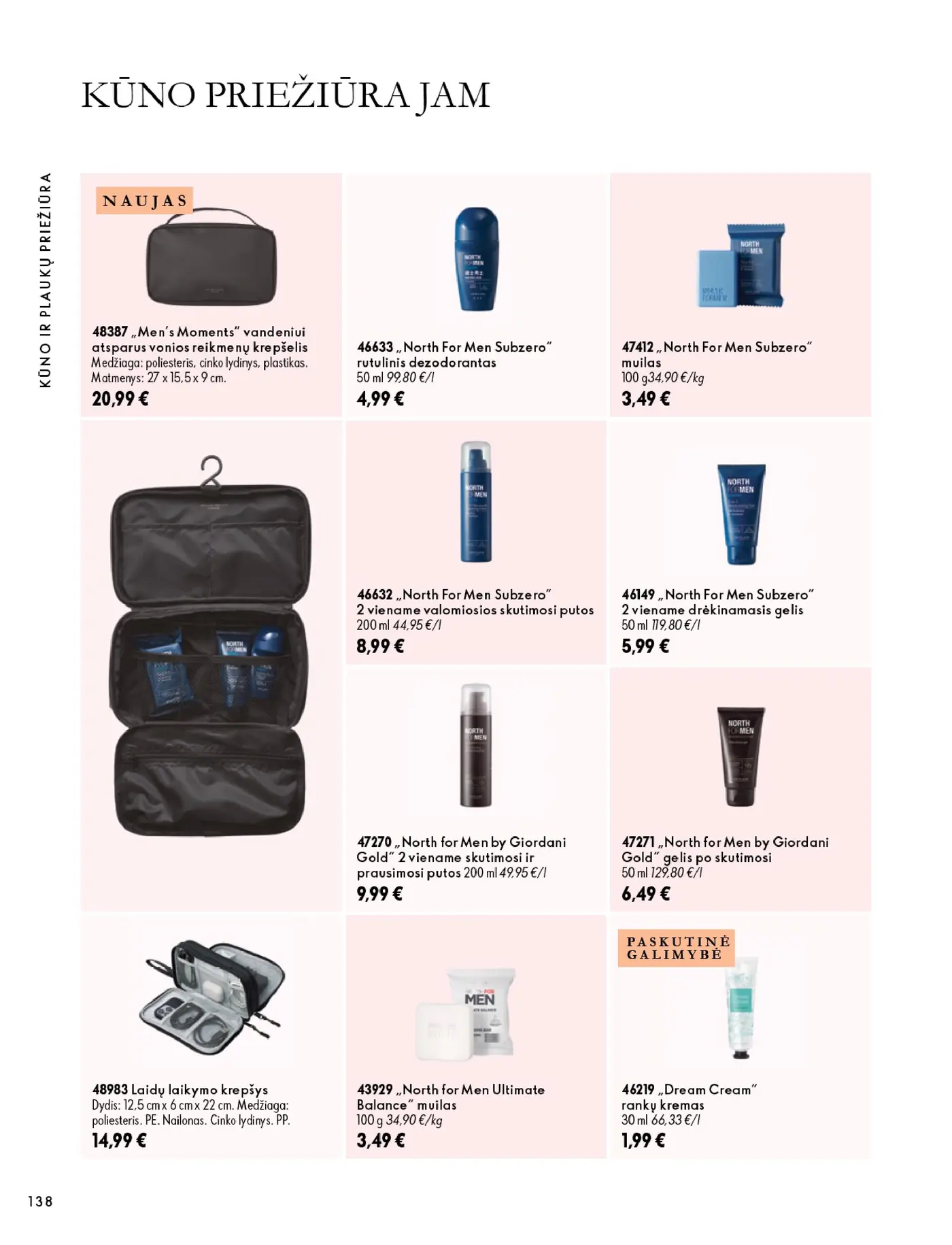 Oriflame Katalogas 14 – 138 puslapis