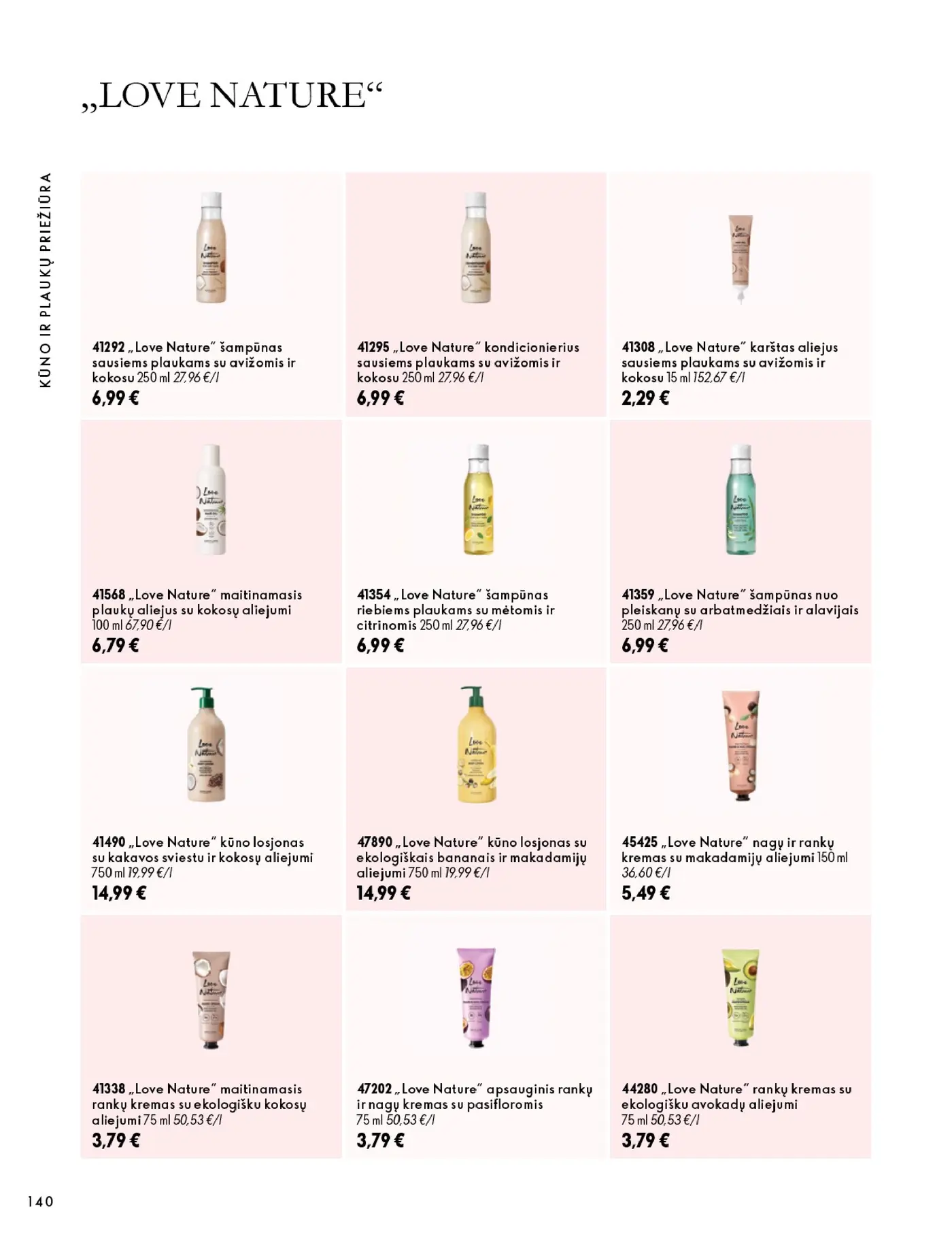 Oriflame Katalogas 14 – 140 puslapis