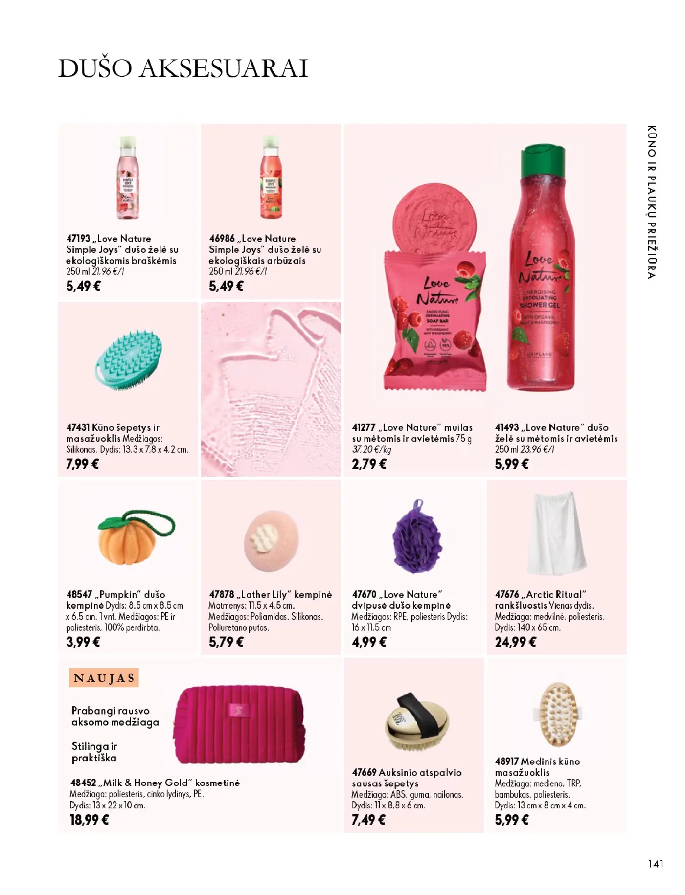 Oriflame Katalogas 14 – 141 puslapis