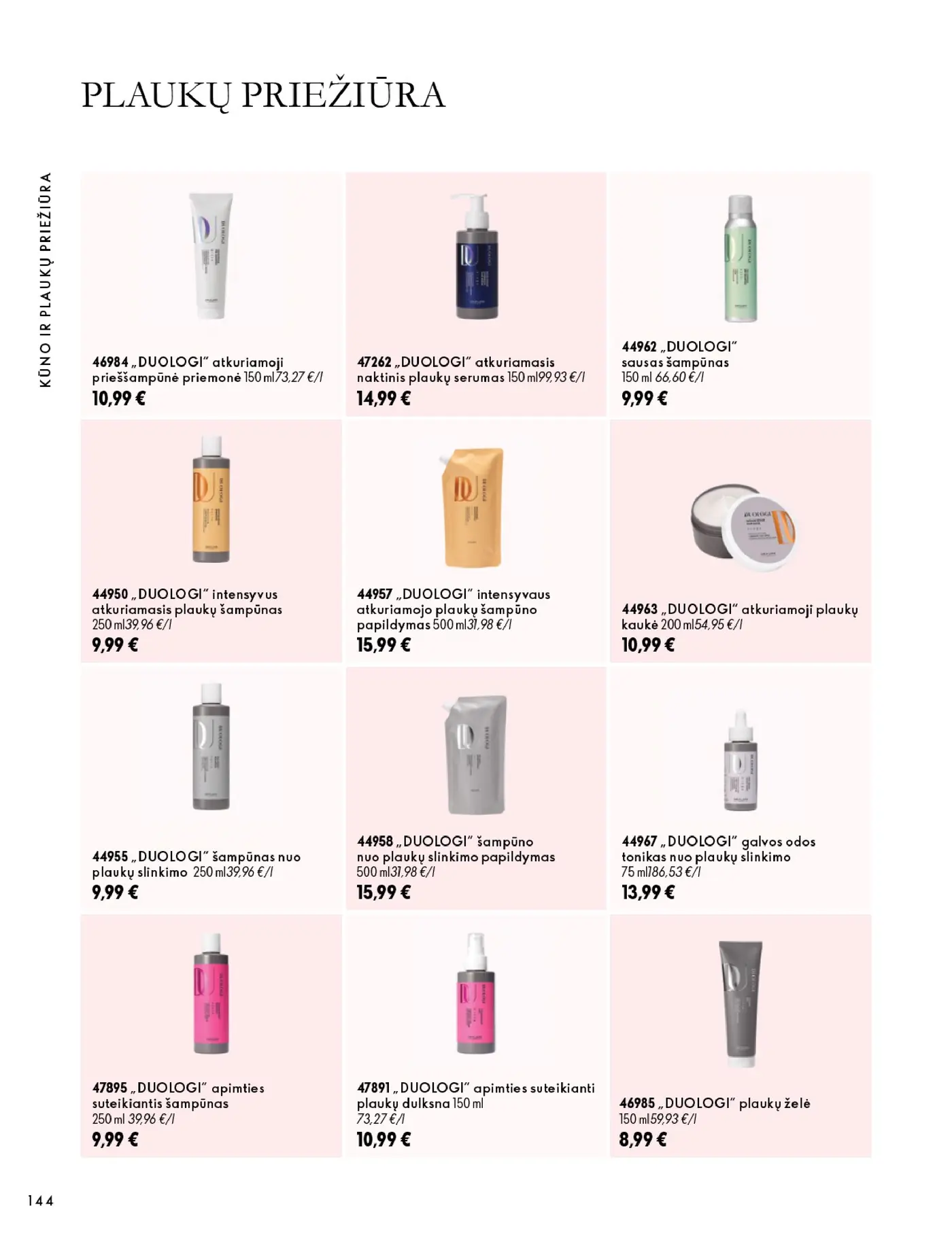 Oriflame Katalogas 14 – 144 puslapis