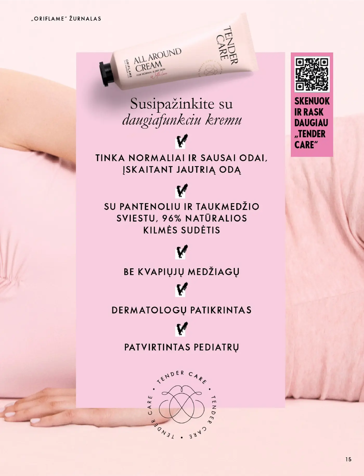 Oriflame Katalogas 14 – 15 puslapis