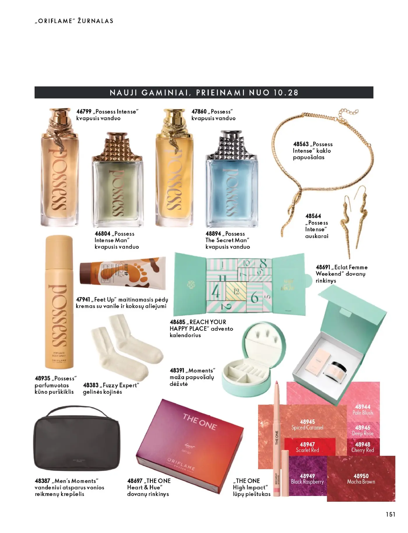 Oriflame Katalogas 14 – 151 puslapis