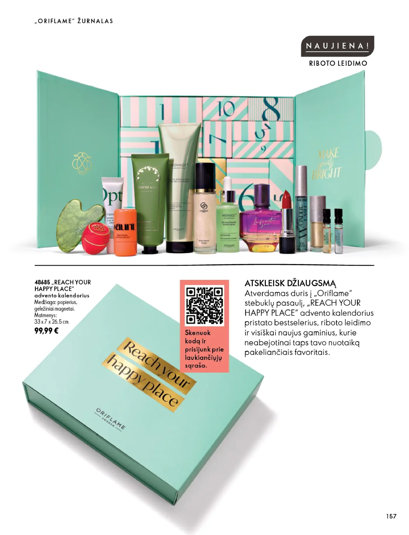 Oriflame Katalogas 14 – 157 puslapis