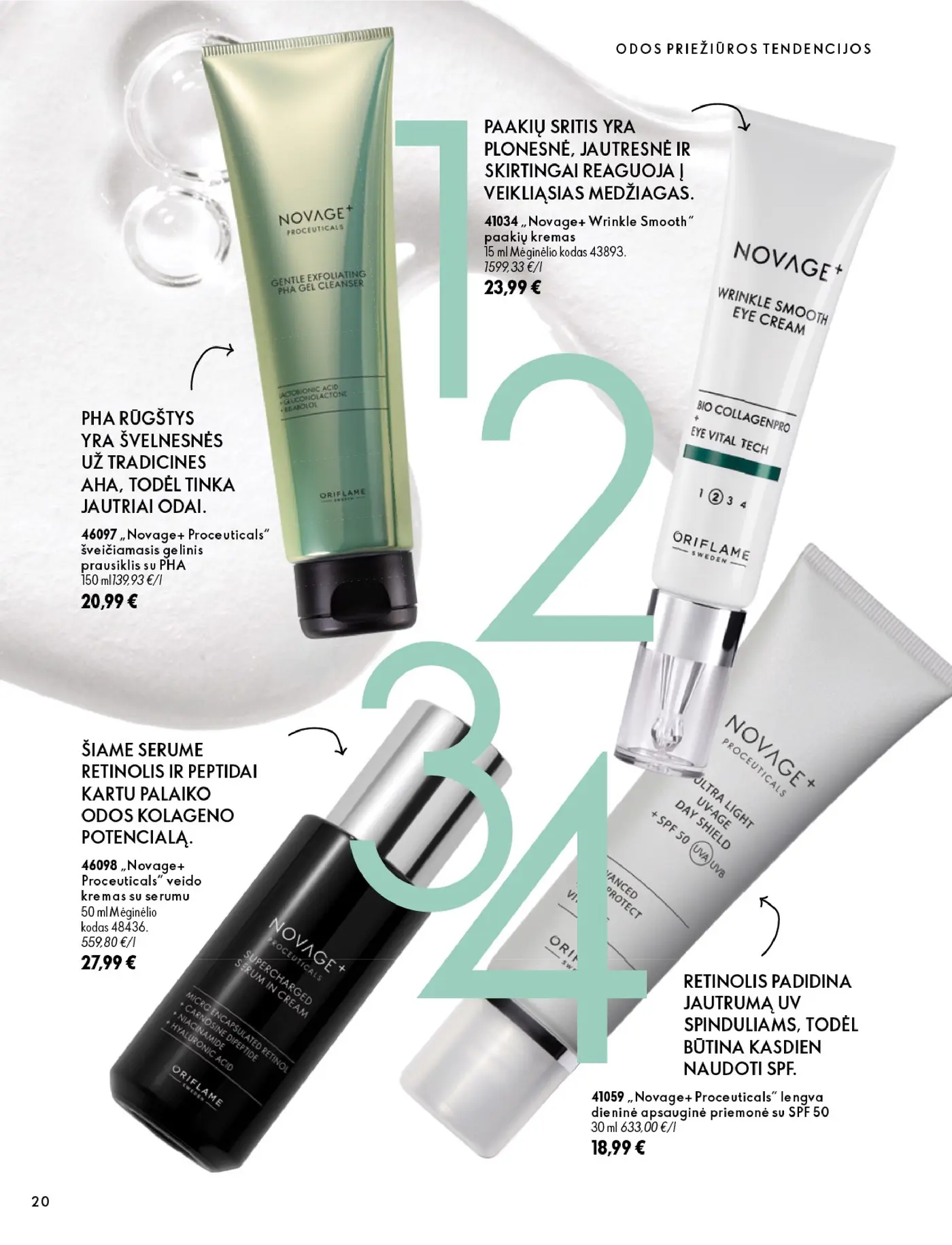 Oriflame Katalogas 14 – 20 puslapis