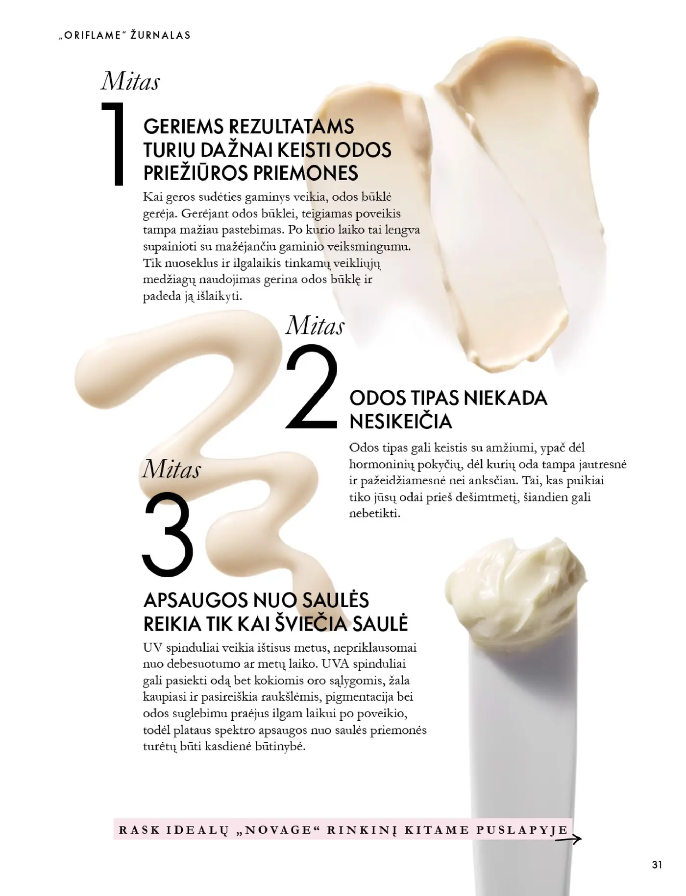 Oriflame Katalogas 14 – 31 puslapis