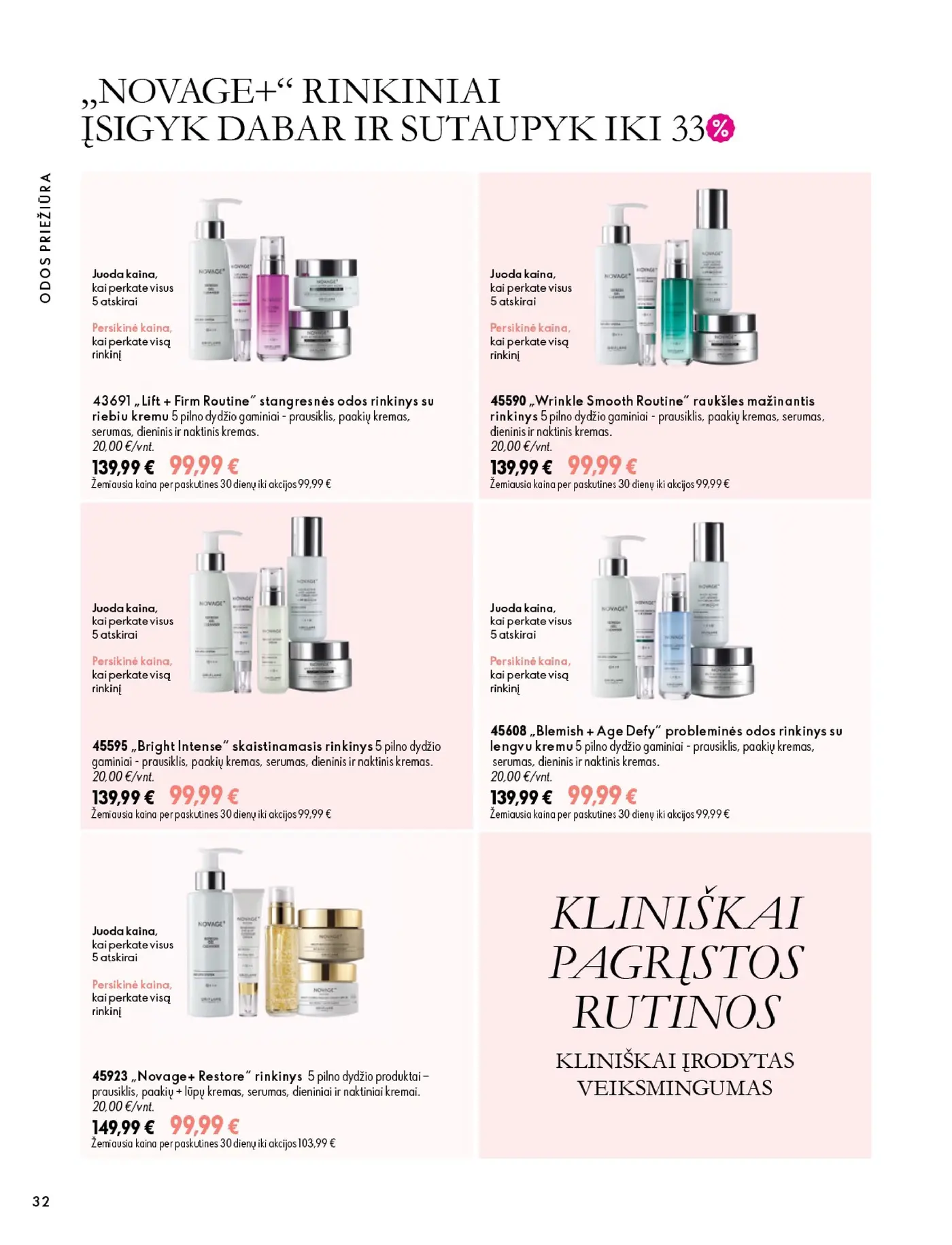 Oriflame Katalogas 14 – 32 puslapis
