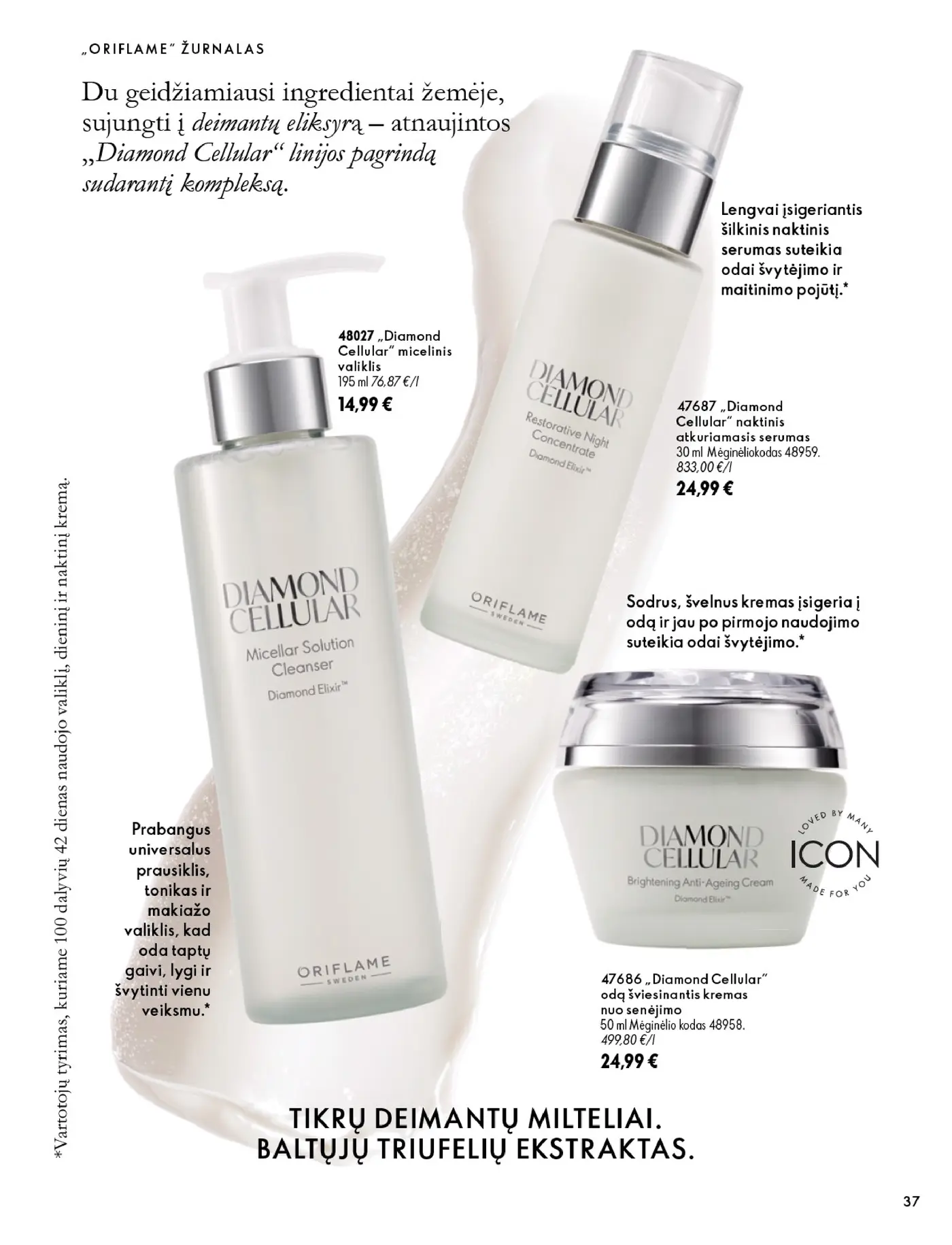Oriflame Katalogas 14 – 37 puslapis