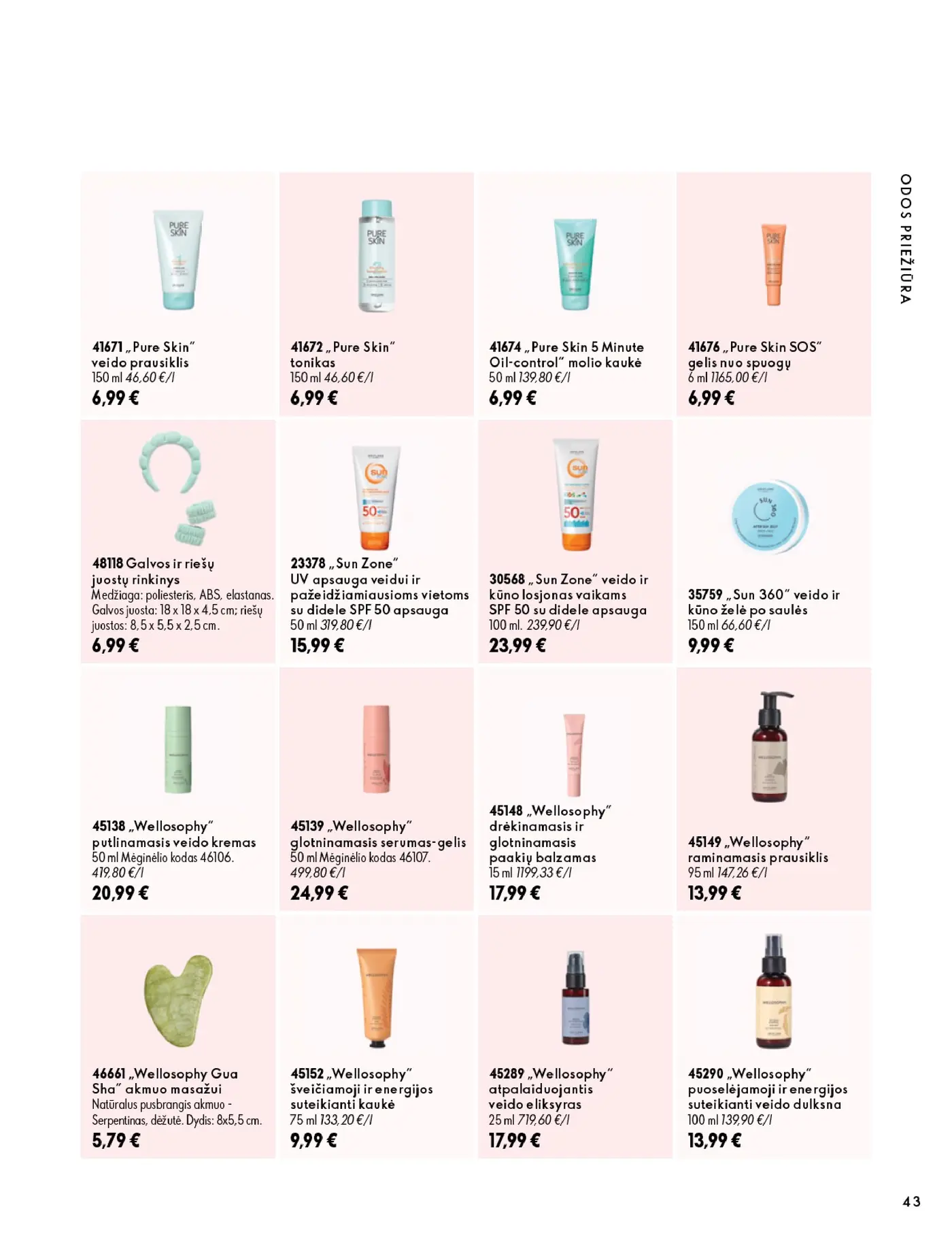 Oriflame Katalogas 14 – 43 puslapis