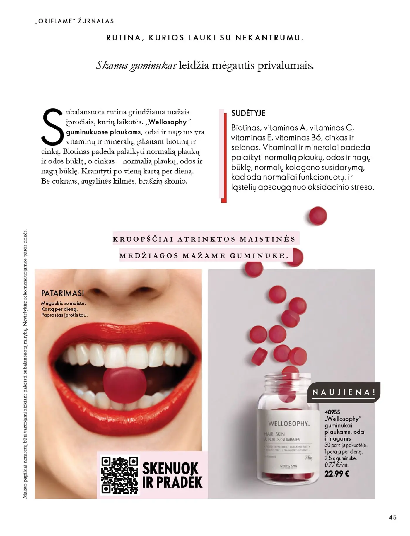Oriflame Katalogas 14 – 45 puslapis