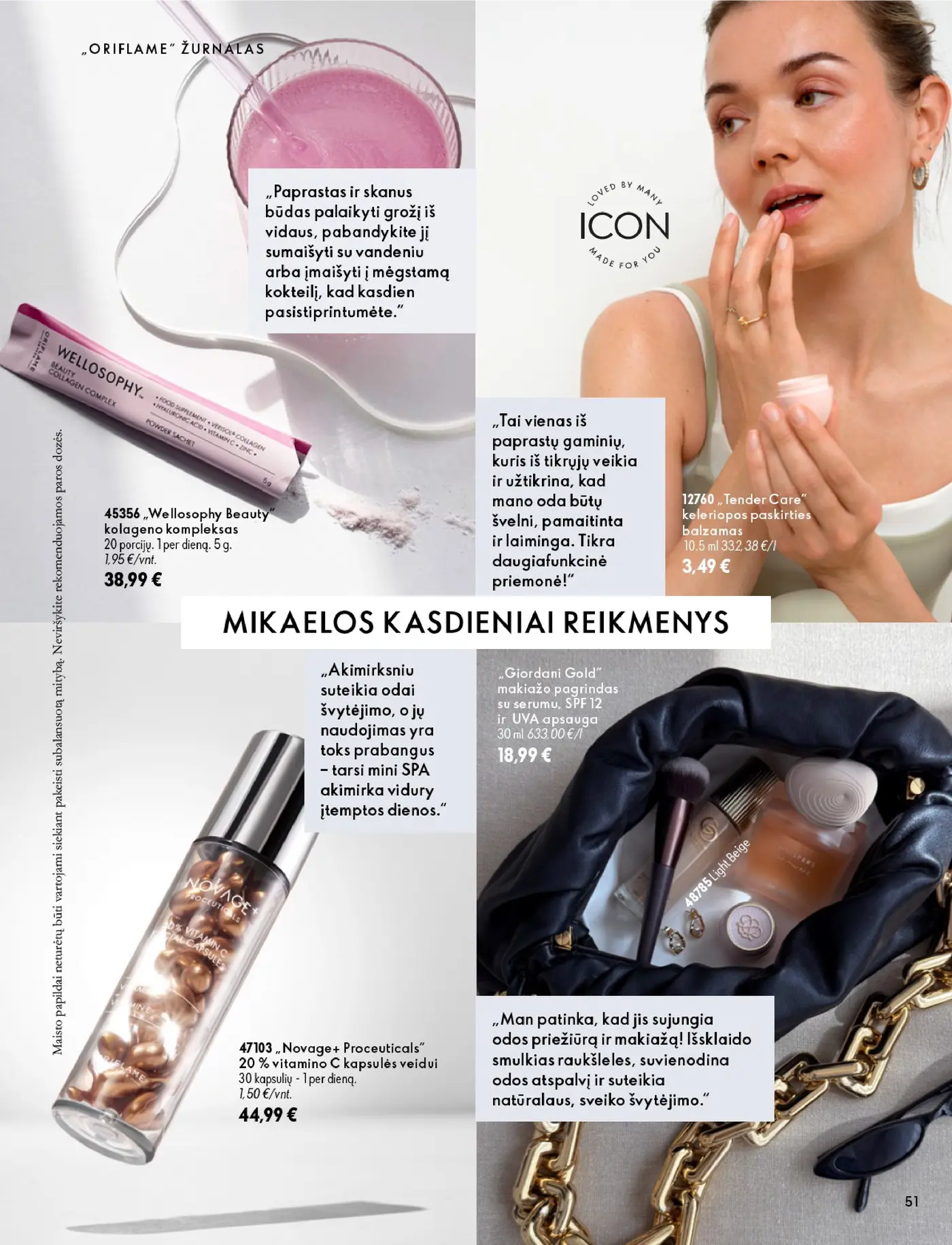 Oriflame Katalogas 14 – 51 puslapis