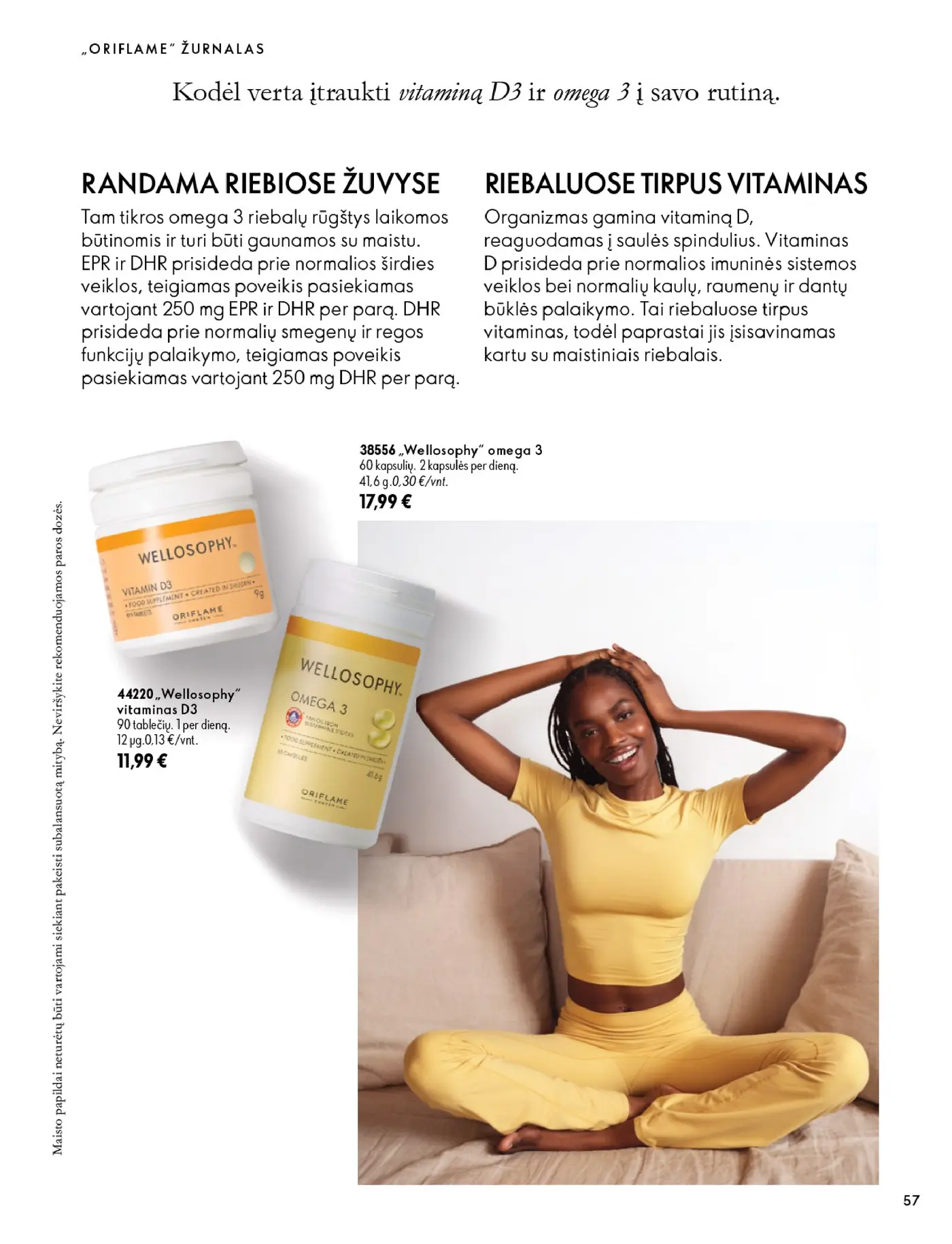 Oriflame Katalogas 14 – 57 puslapis