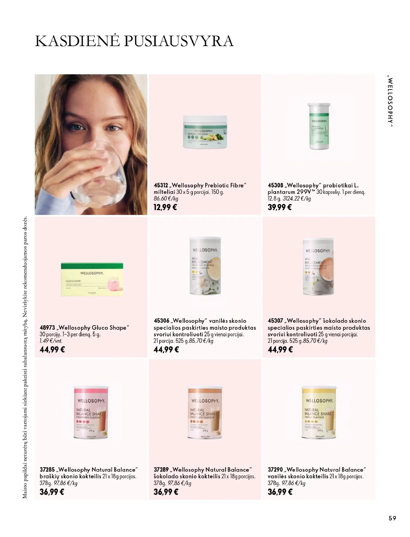 Oriflame Katalogas 14 – 59 puslapis