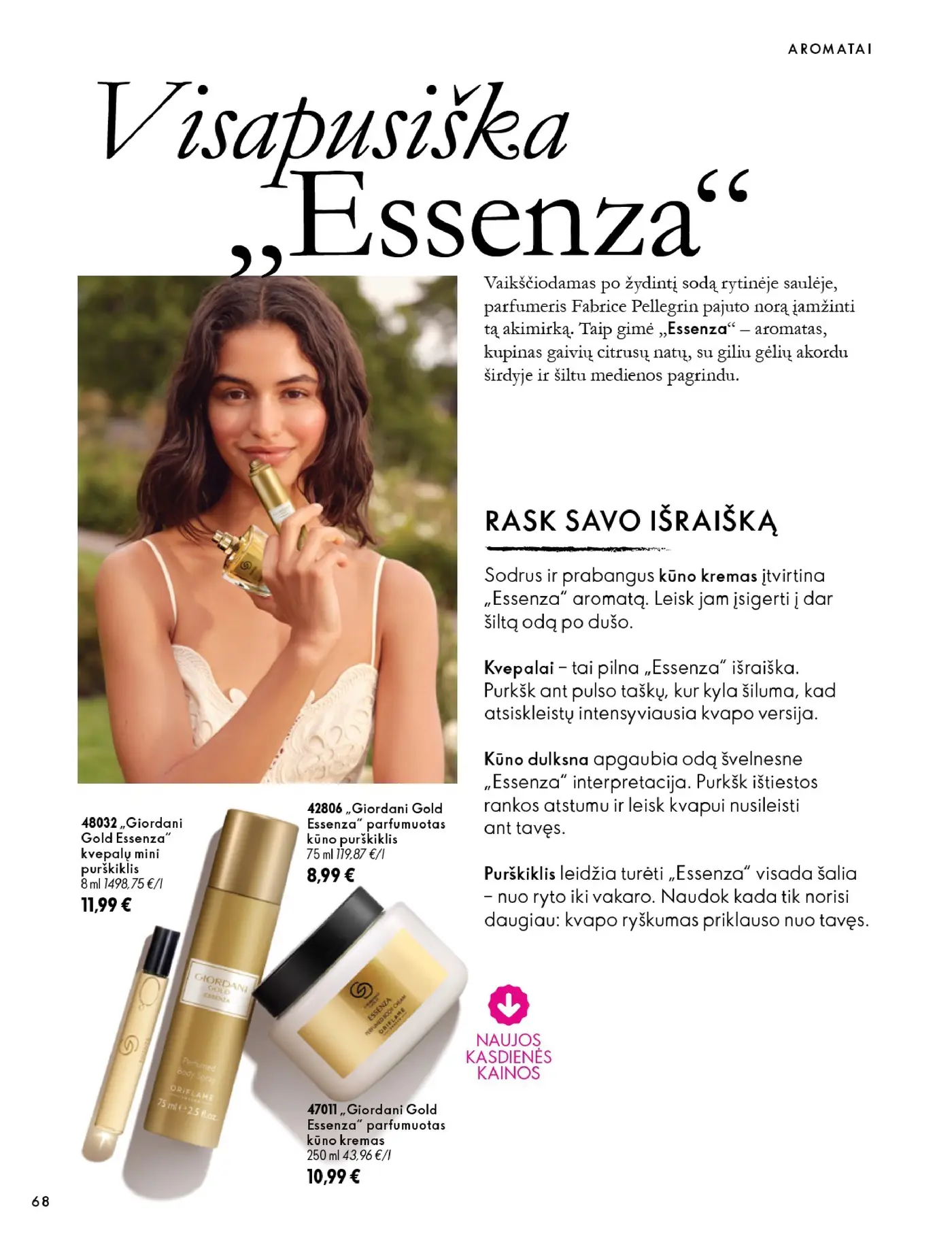 Oriflame Katalogas 14 – 68 puslapis