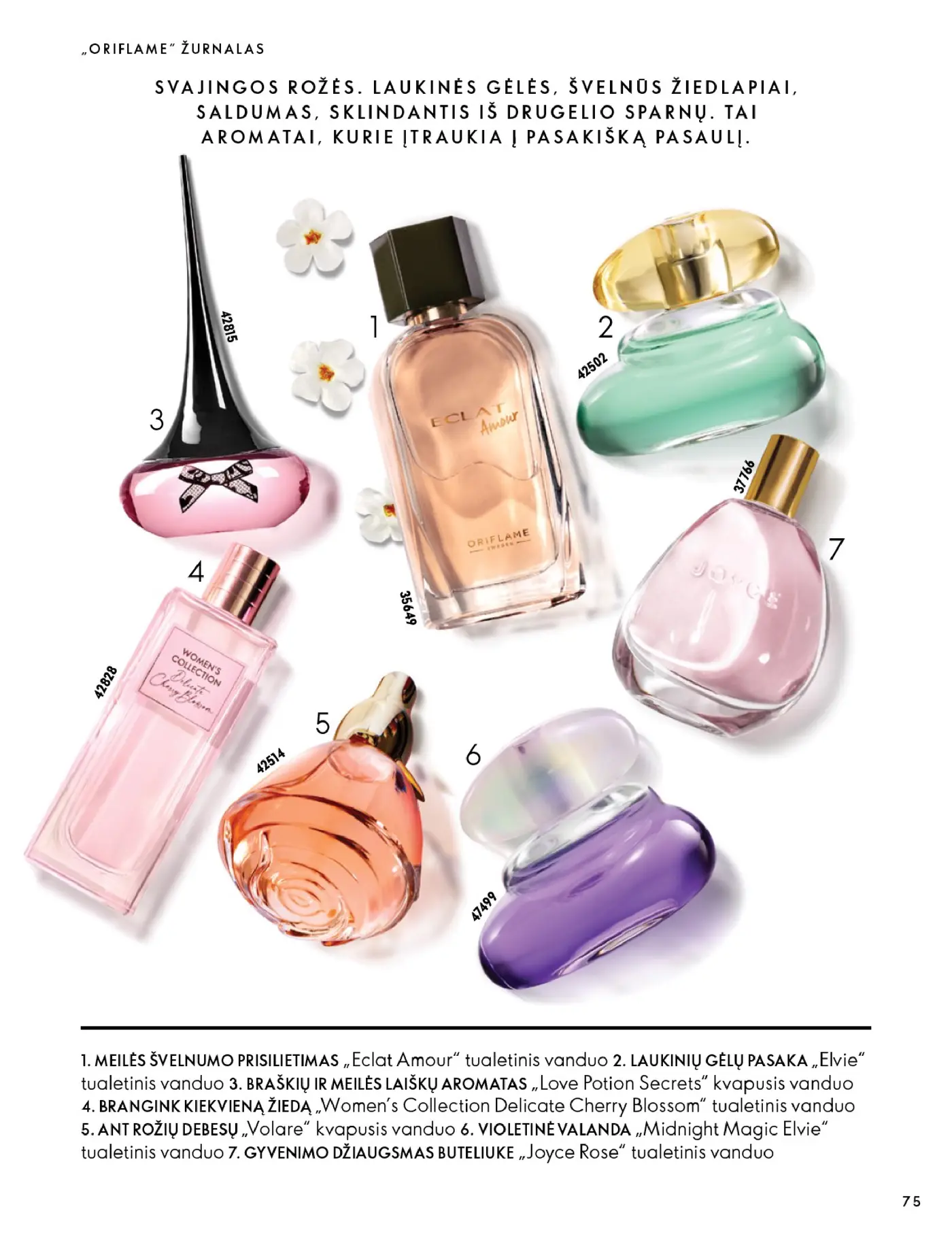 Oriflame Katalogas 14 – 75 puslapis