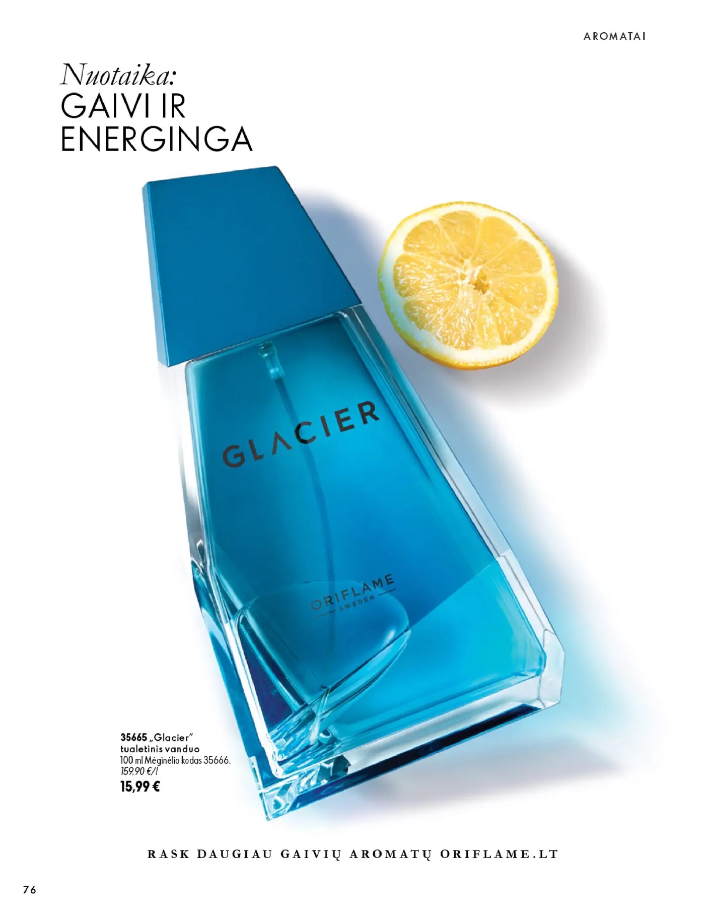 Oriflame Katalogas 14 – 76 puslapis