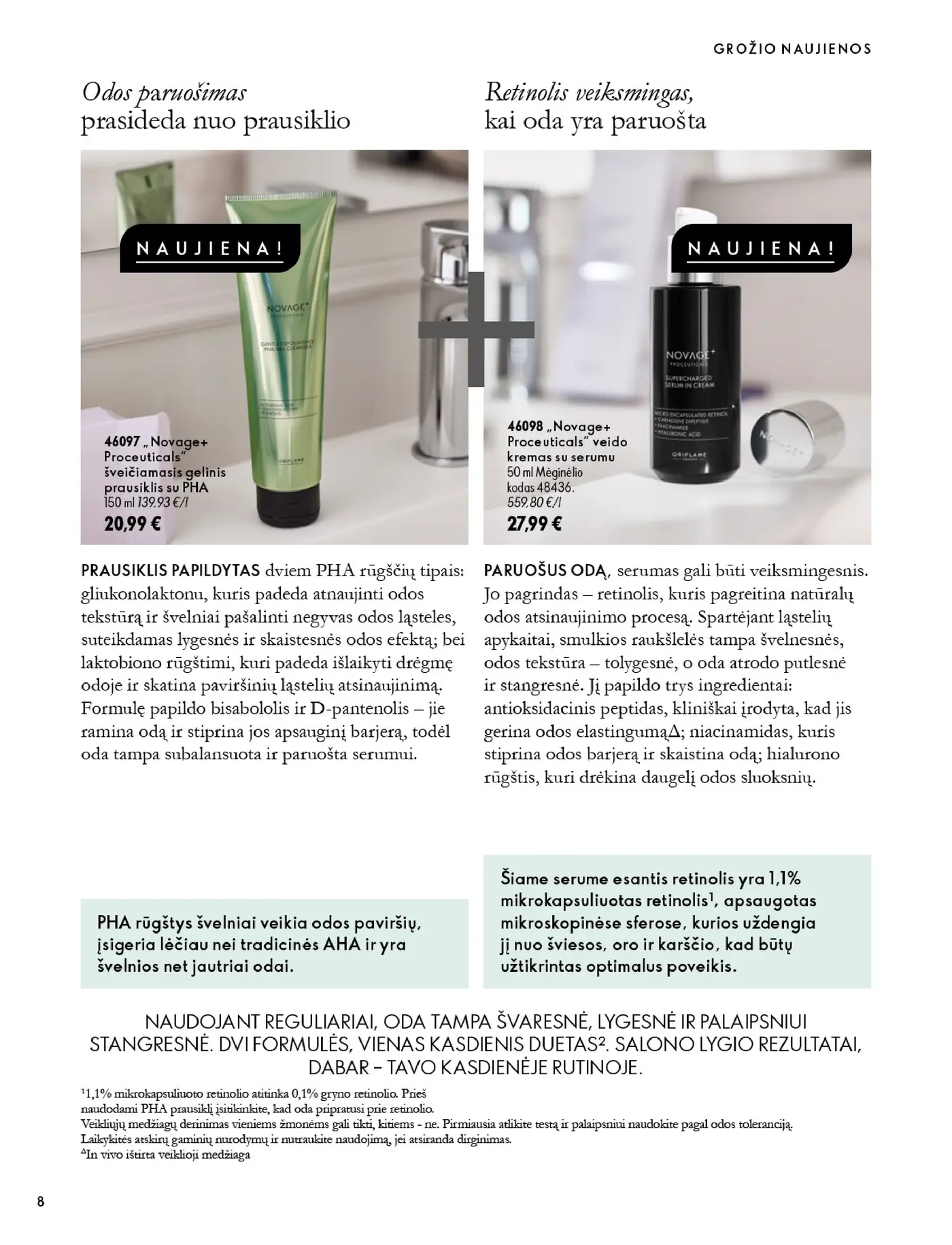 Oriflame Katalogas 14 – 8 puslapis
