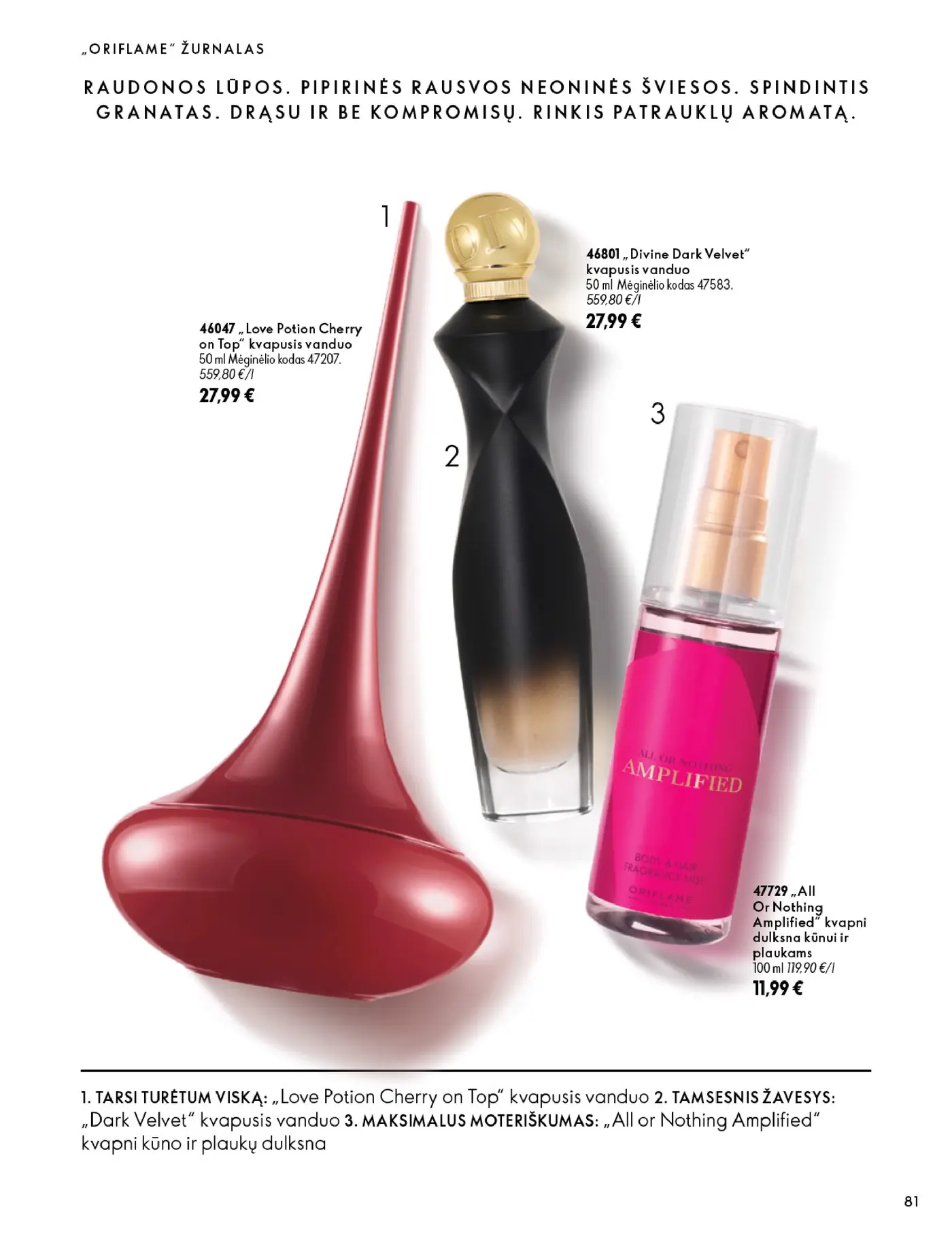 Oriflame Katalogas 14 – 81 puslapis