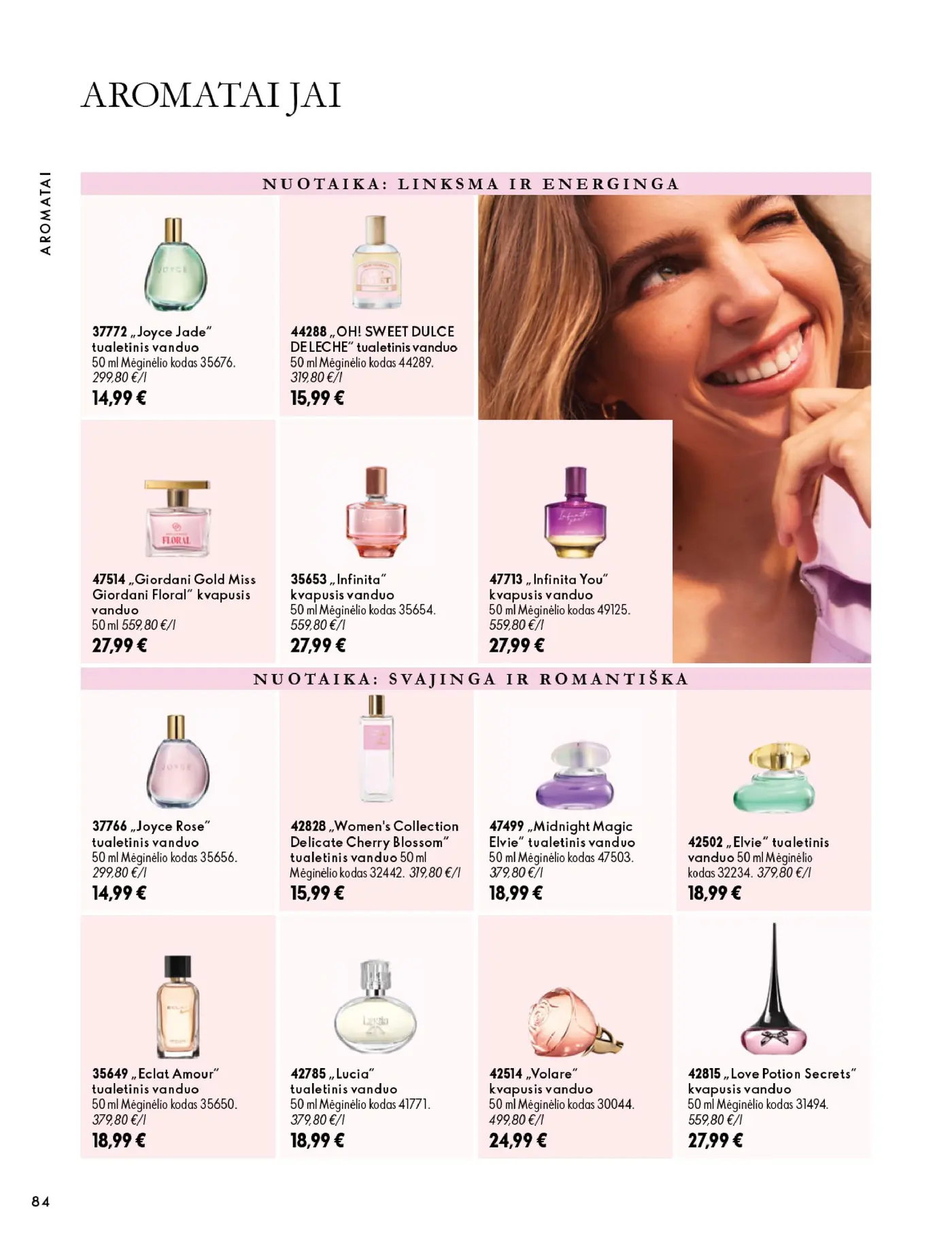 Oriflame Katalogas 14 – 84 puslapis