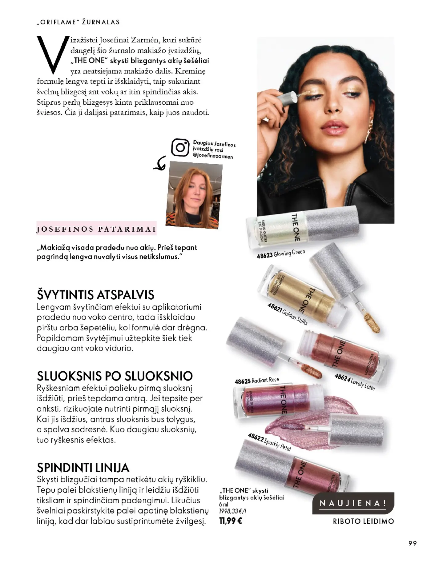 Oriflame Katalogas 14 – 99 puslapis