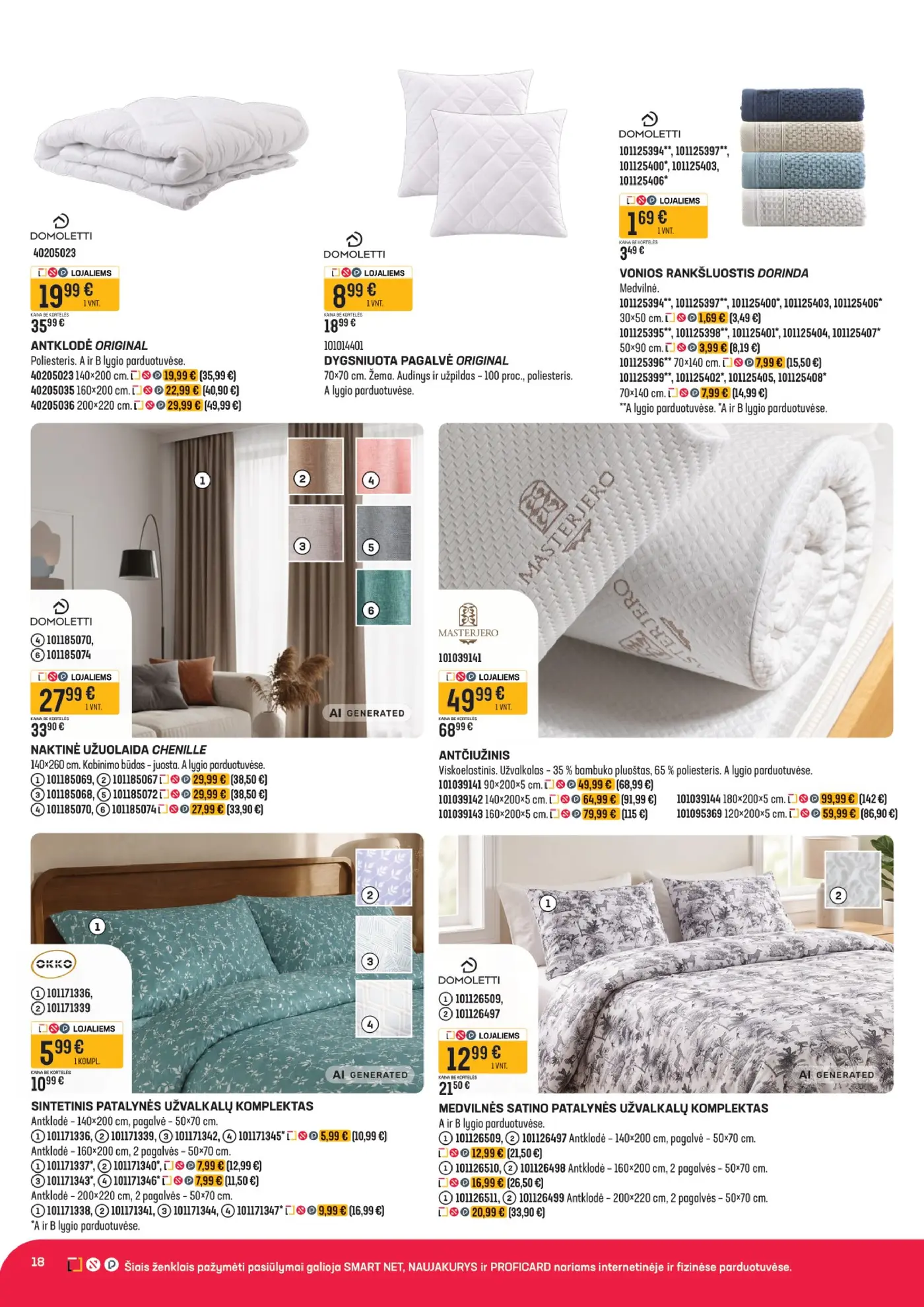 Naujas Senukai nuolaidų leidinys - Leidinys Nr. 34 – 18 puslapis