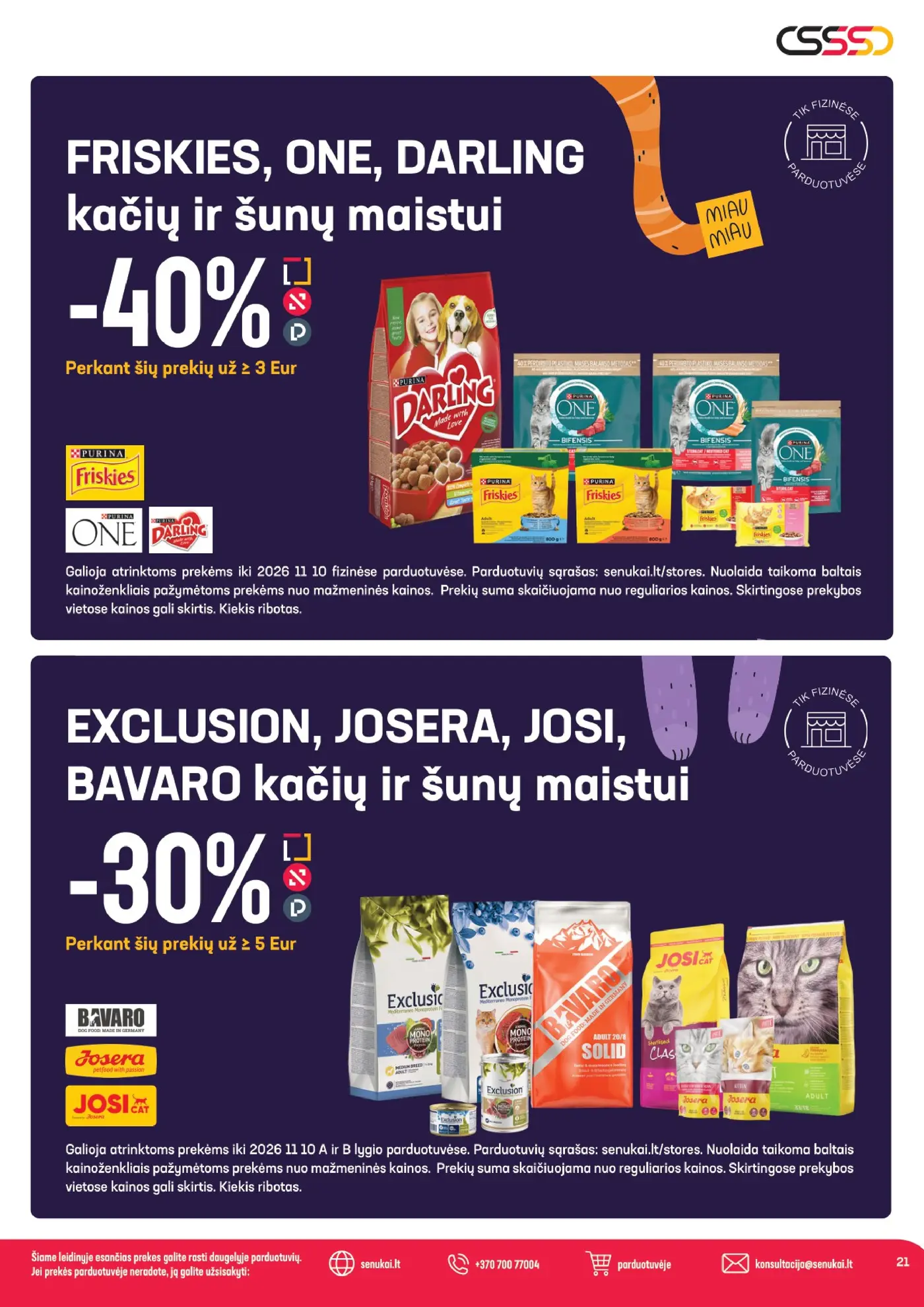 Naujas Senukai nuolaidų leidinys - Leidinys Nr. 34 – 21 puslapis