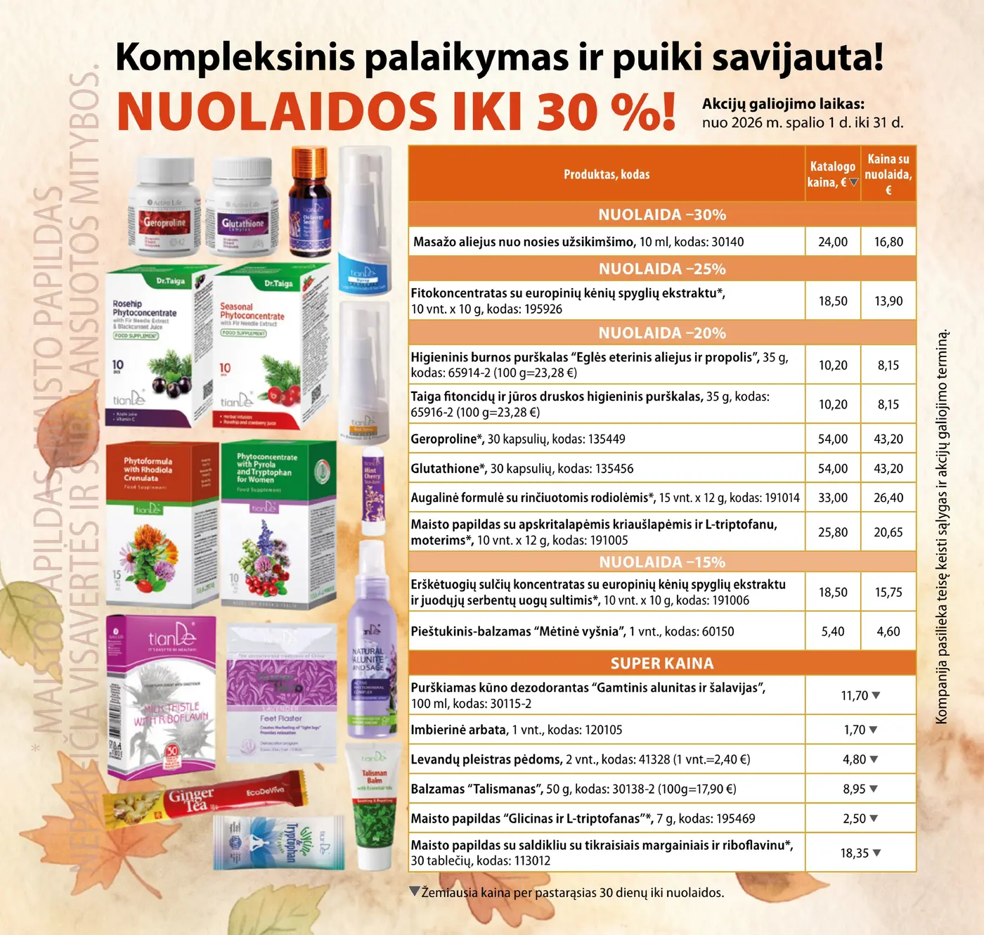 TianDe akcijų leidinys – 4 puslapis