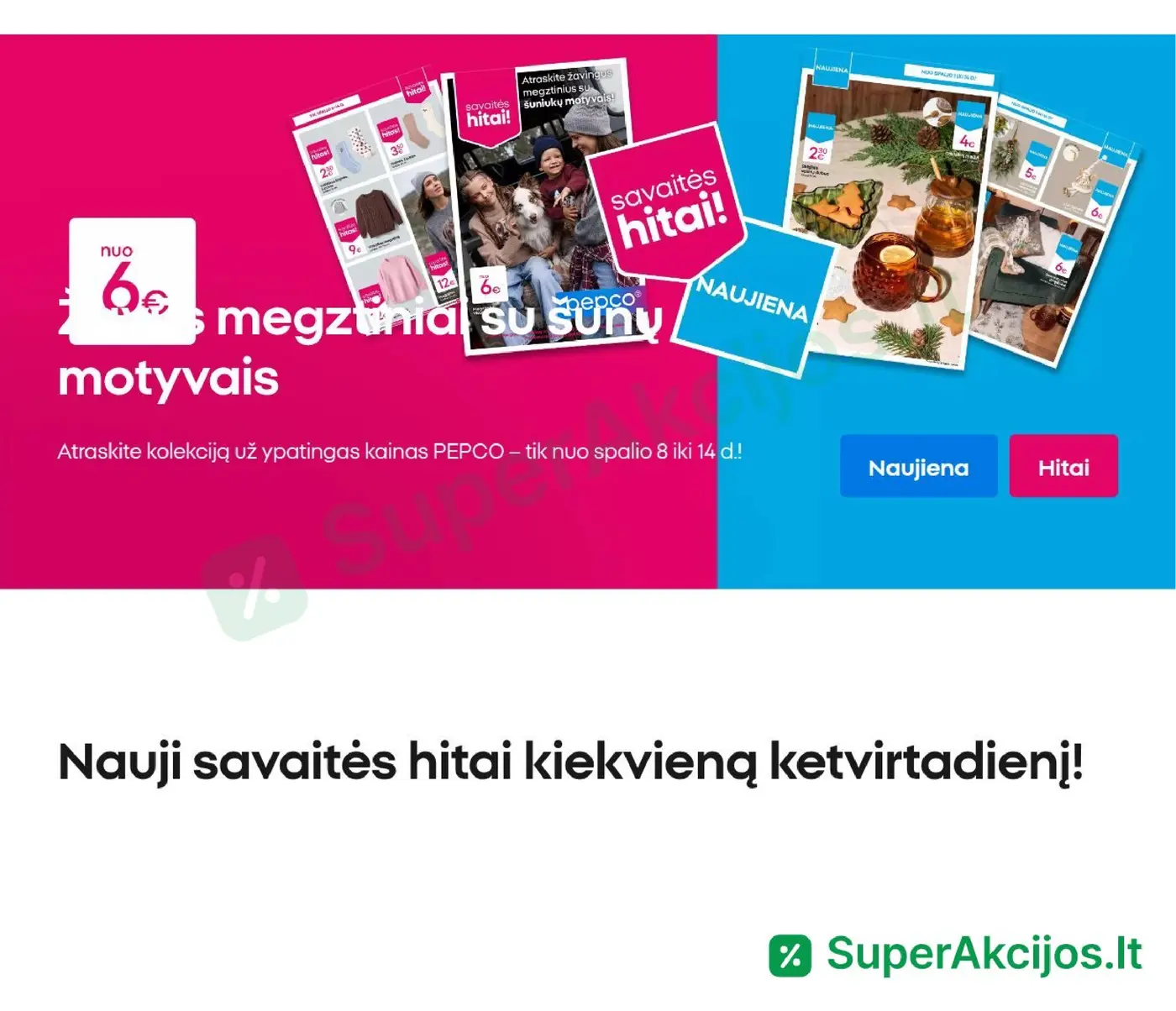Pepco savaitės hitai – 1 puslapis