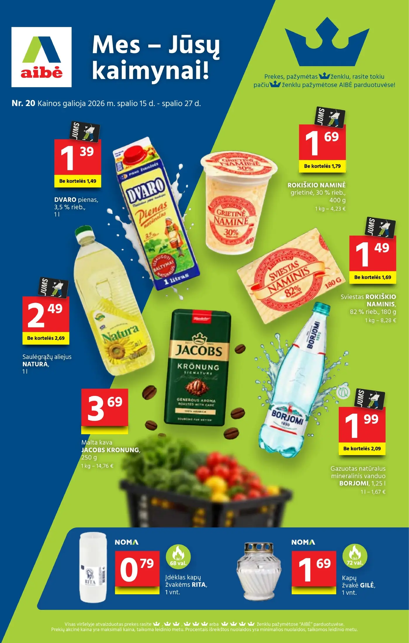Naujas Aibė nuolaidų leidinys - Mes - Jūsų kaimynai! Nr.20 – 1 puslapis
