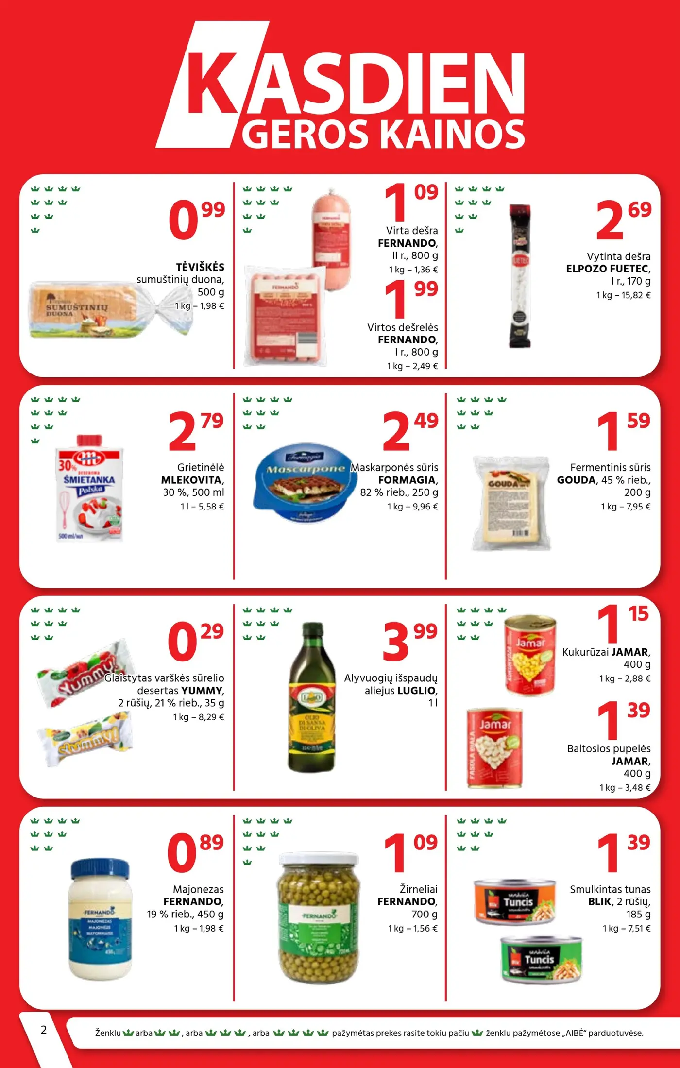 Naujas Aibė nuolaidų leidinys - Mes - Jūsų kaimynai! Nr.20 – 2 puslapis