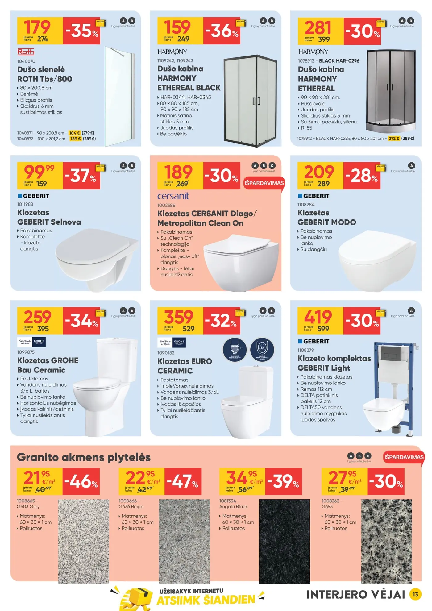 Moki Veži kainynas Nr. 11 – 13 puslapis