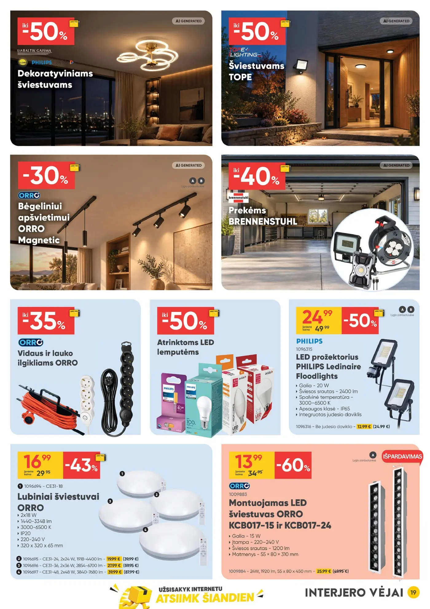 Moki Veži kainynas Nr. 11 – 19 puslapis