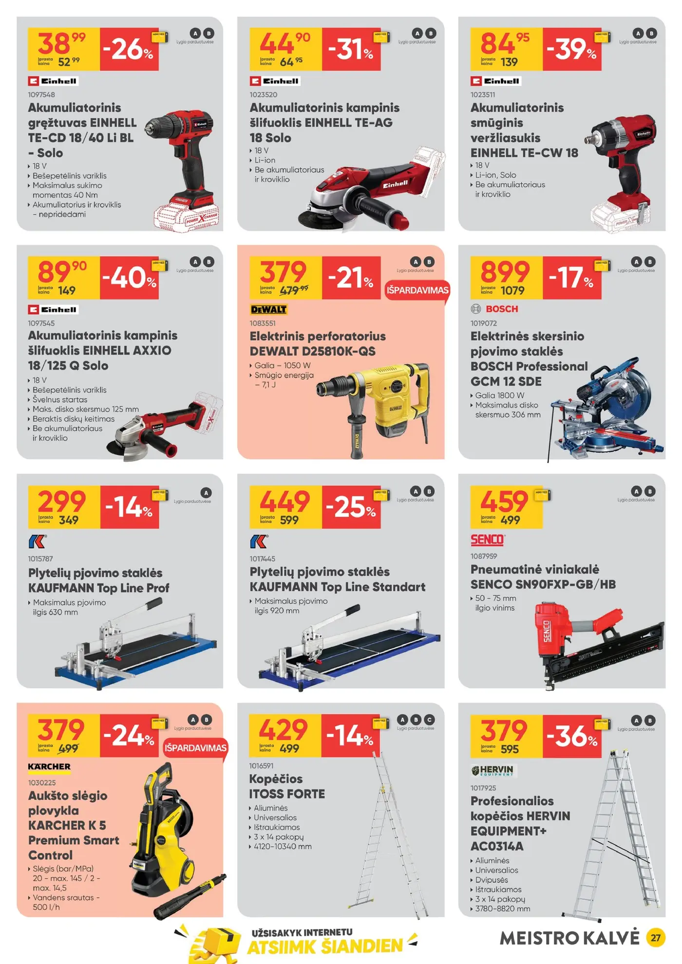 Moki Veži kainynas Nr. 11 – 27 puslapis