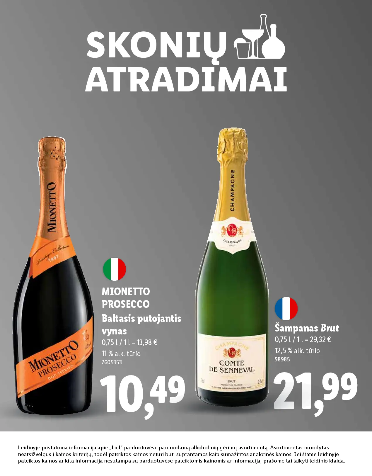 Naujas Lidl nuolaidų leidinys - SKONIO ATRADIMAI – 10 puslapis