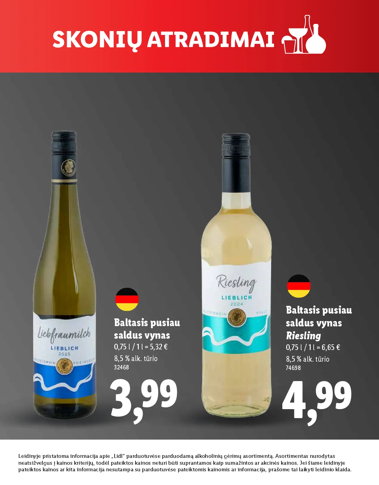 Naujas Lidl nuolaidų leidinys - SKONIO ATRADIMAI – 15 puslapis