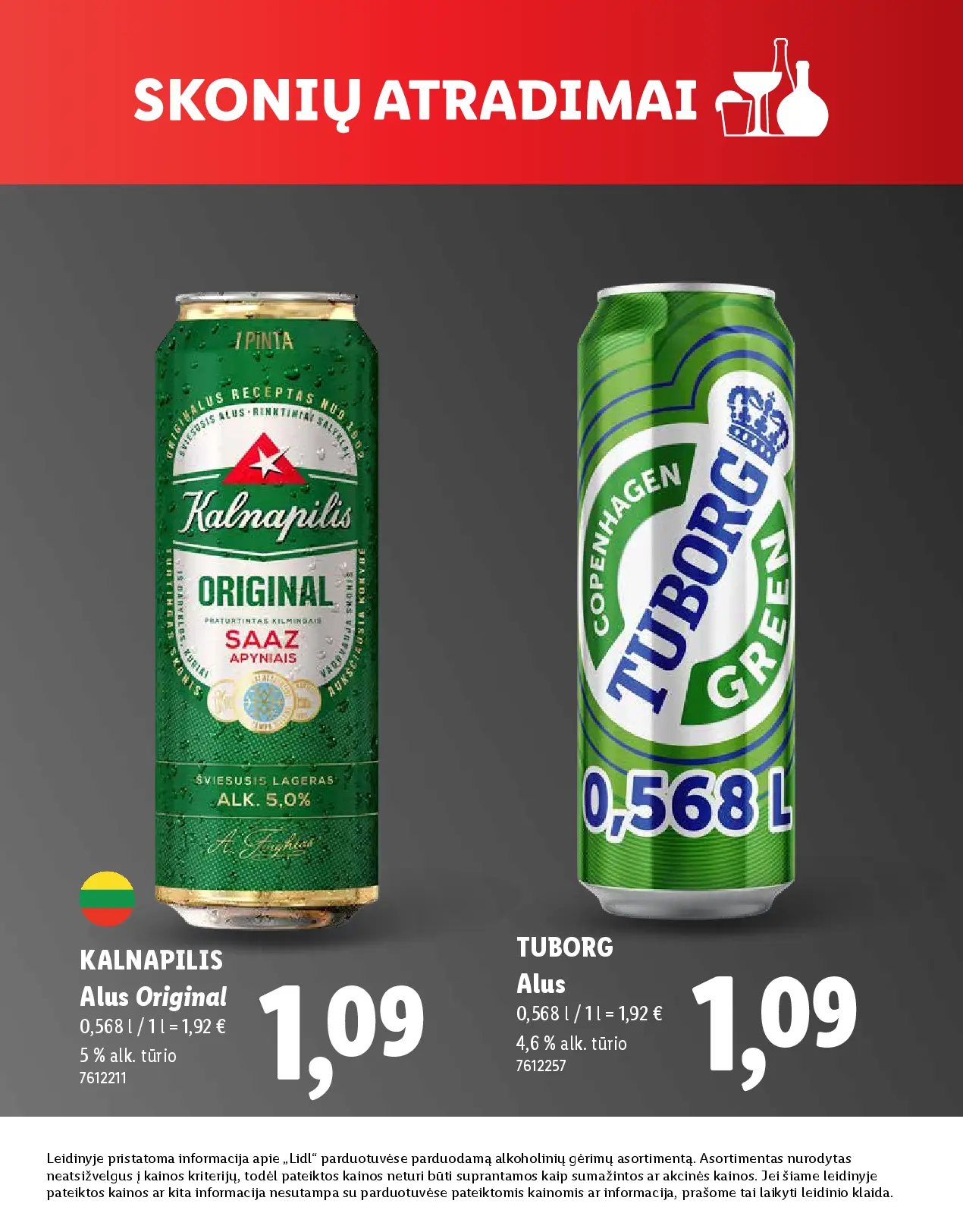 Naujas Lidl nuolaidų leidinys - SKONIO ATRADIMAI – 19 puslapis