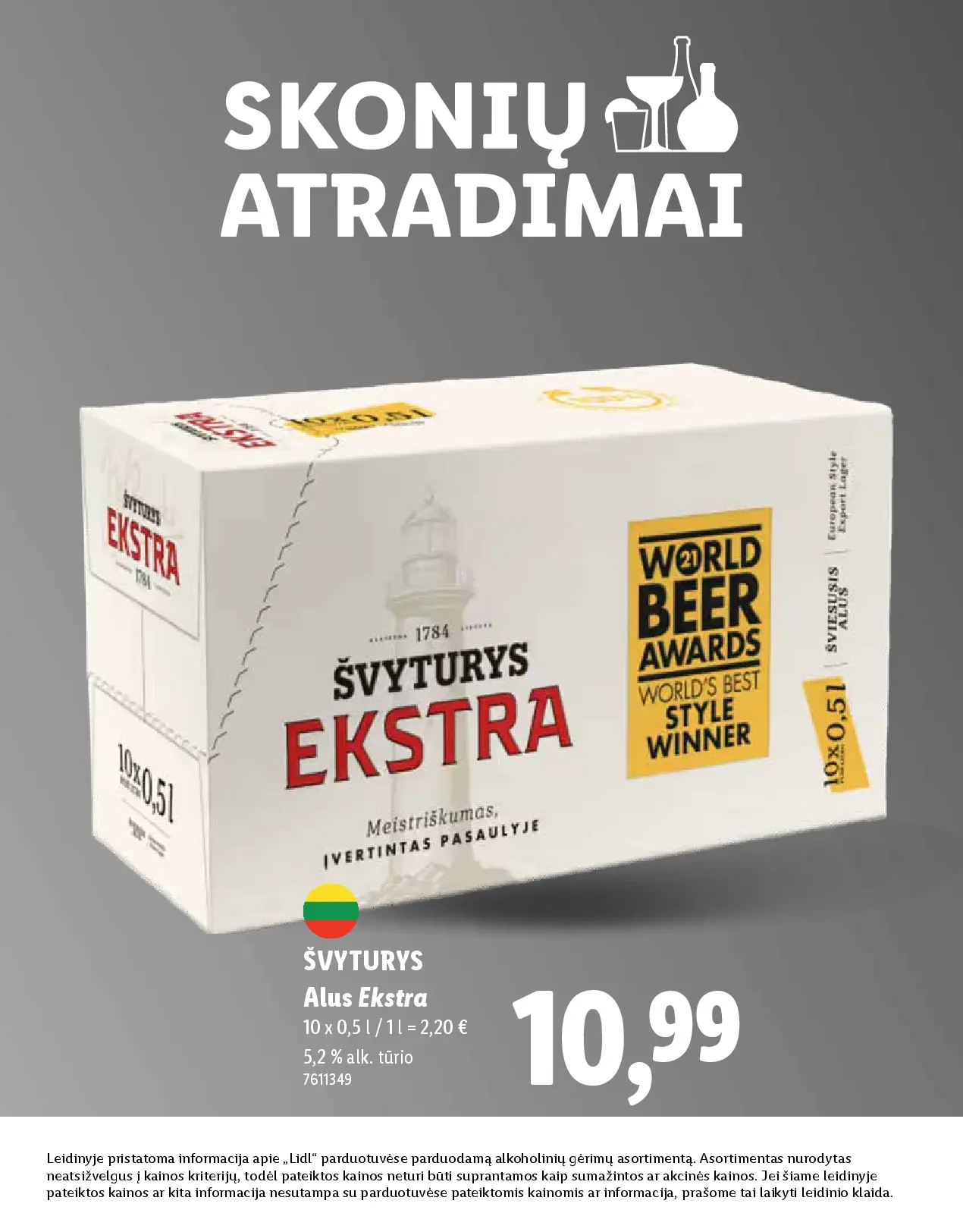 Naujas Lidl nuolaidų leidinys - SKONIO ATRADIMAI – 20 puslapis
