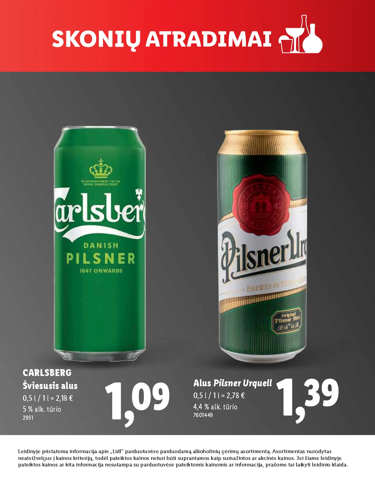 Naujas Lidl nuolaidų leidinys - SKONIO ATRADIMAI – 21 puslapis