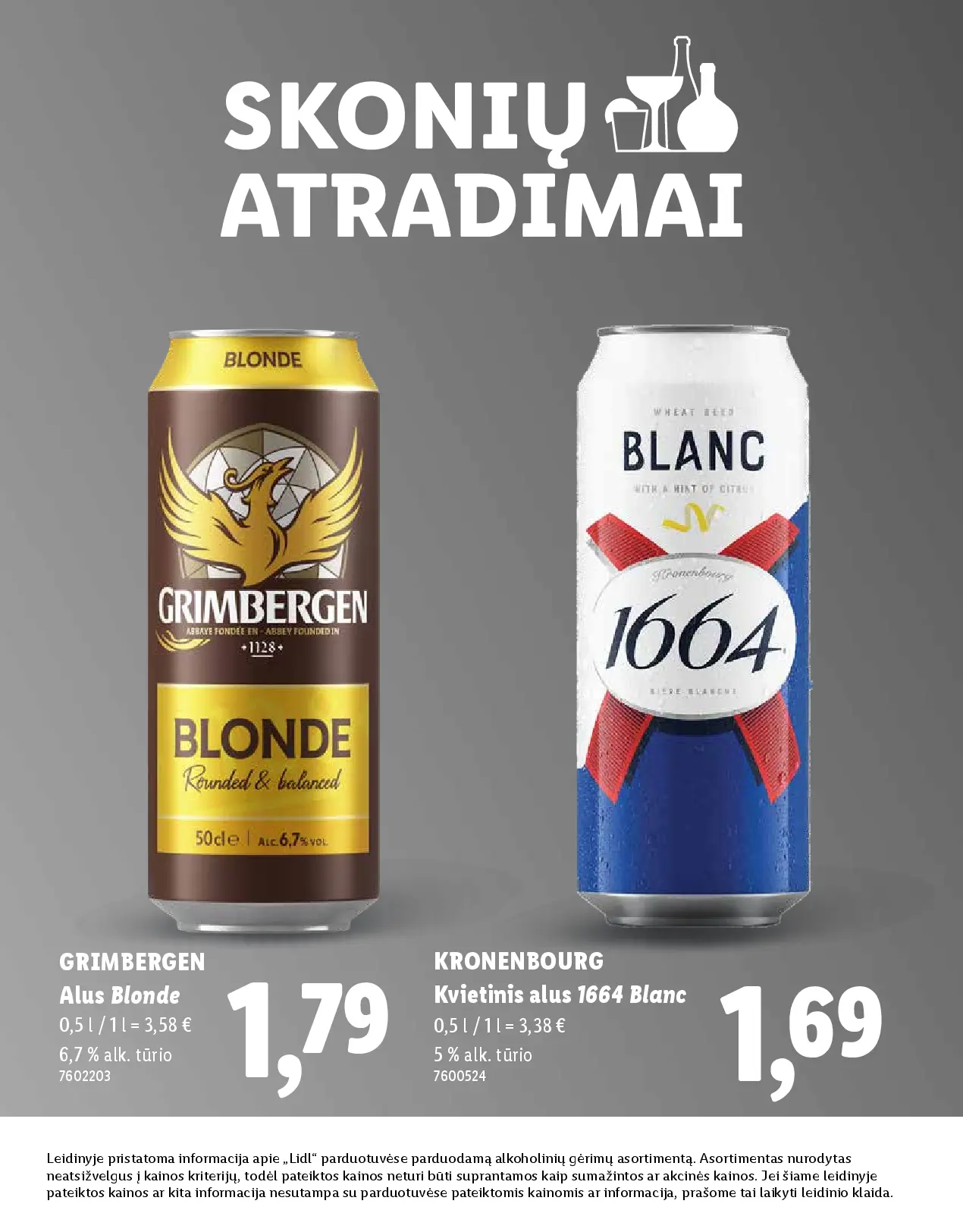 Naujas Lidl nuolaidų leidinys - SKONIO ATRADIMAI – 22 puslapis
