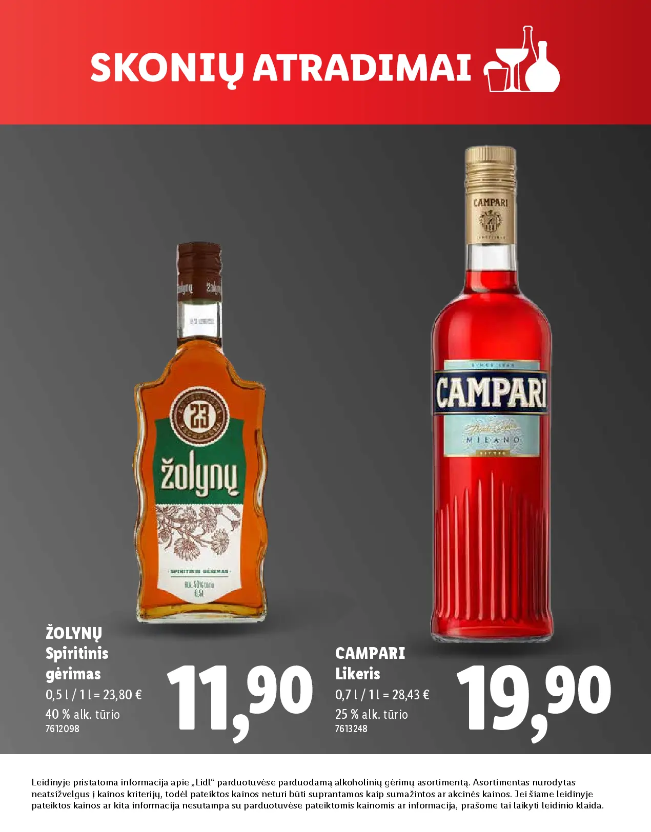 Naujas Lidl nuolaidų leidinys - SKONIO ATRADIMAI – 5 puslapis
