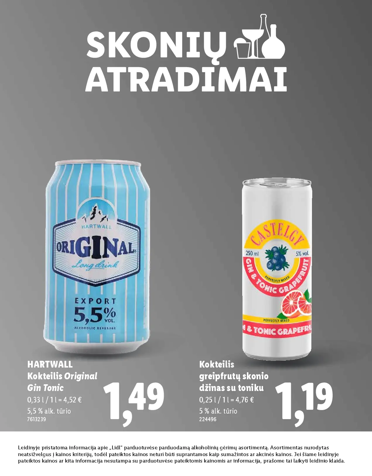 Naujas Lidl nuolaidų leidinys - SKONIO ATRADIMAI – 6 puslapis