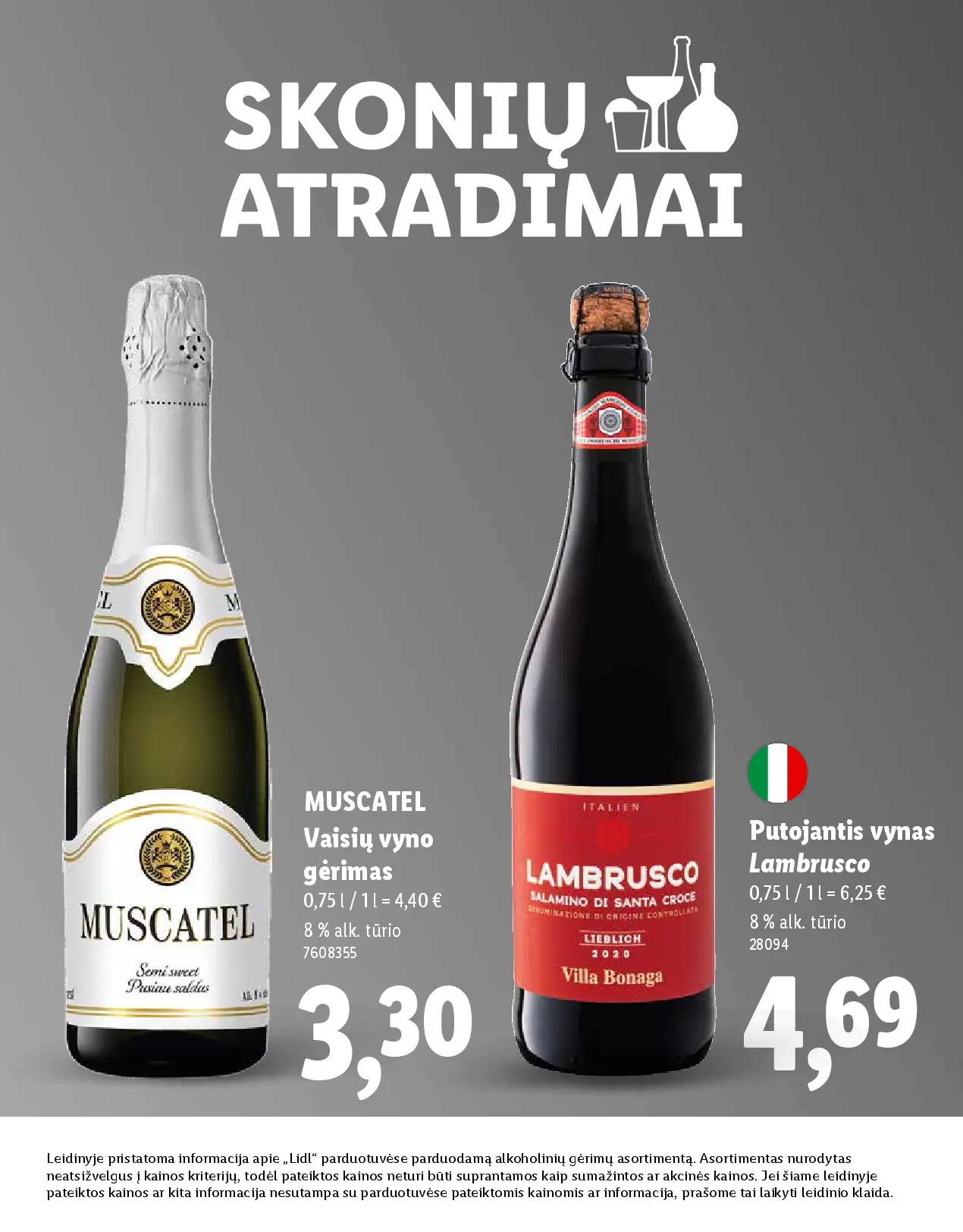 Naujas Lidl nuolaidų leidinys - SKONIO ATRADIMAI – 8 puslapis