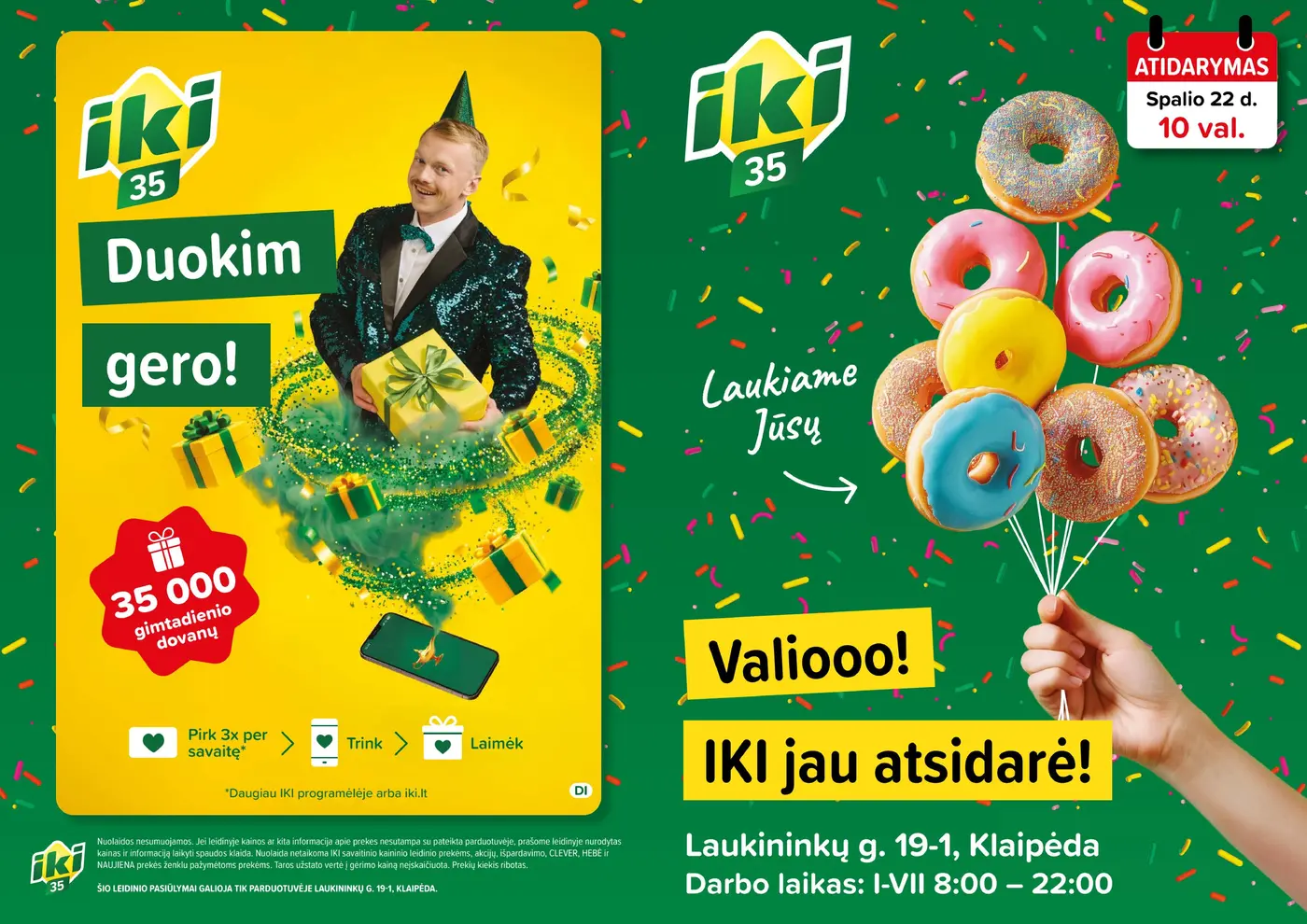 Specialūs pasiūlymai IKI Vyturys parduotuvės klientams – 1 puslapis