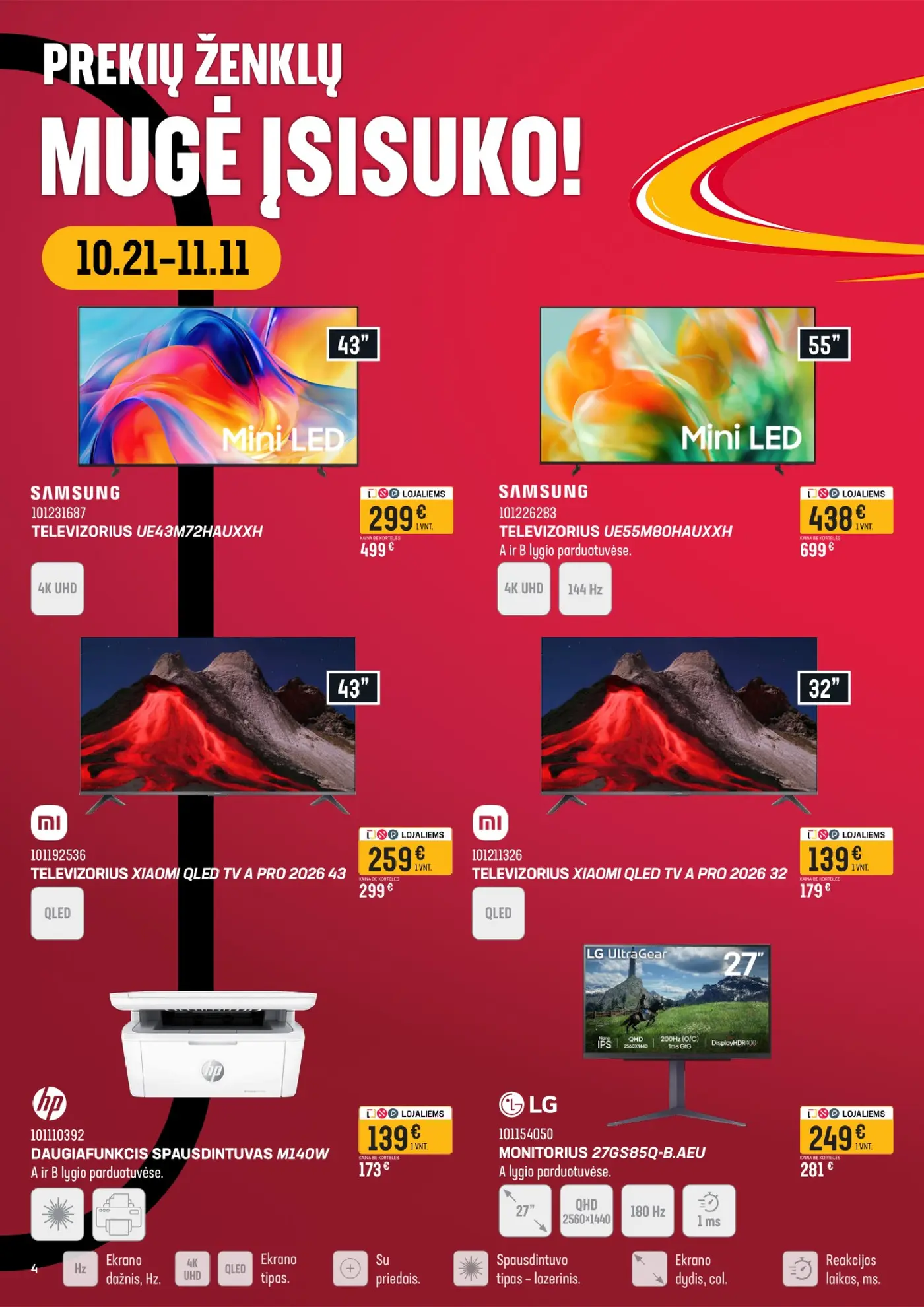 Naujas Senukai nuolaidų leidinys - Leidinys Nr. 35 – 4 puslapis