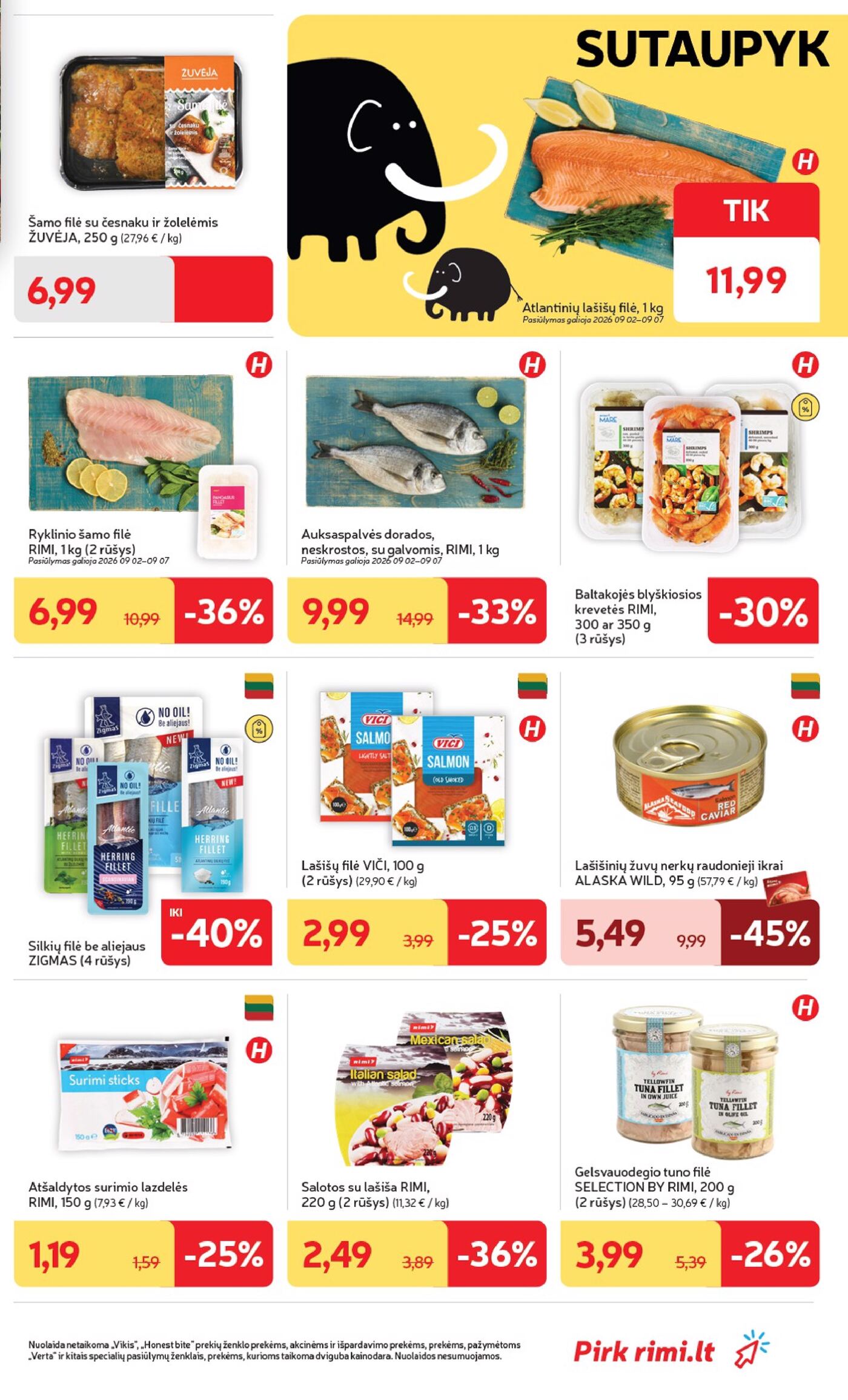 „Rimi“ savaitinis leidinys Nr. 36 (2026.09.01 - 2026.09.07) – 11 puslapis
