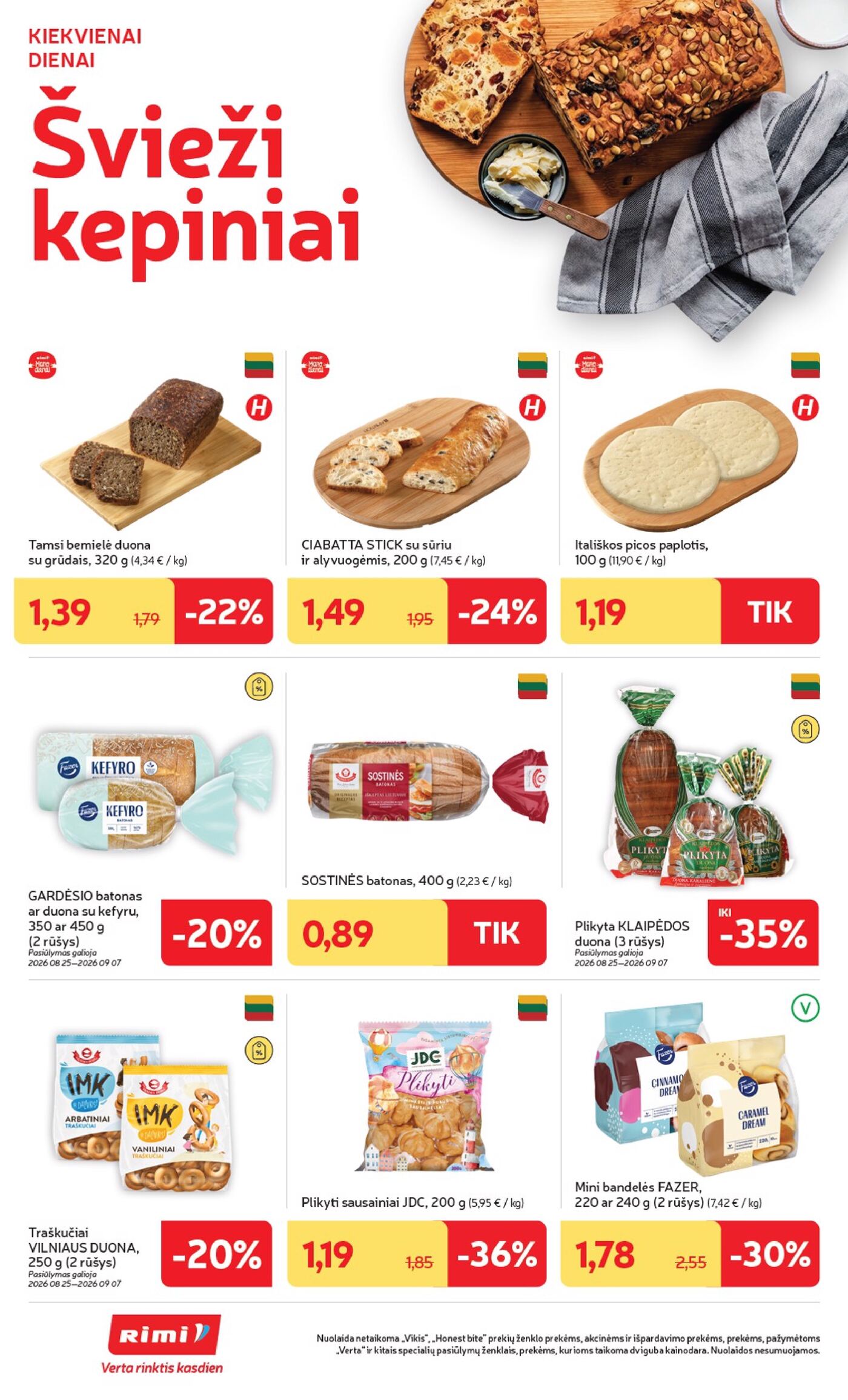 „Rimi“ savaitinis leidinys Nr. 36 (2026.09.01 - 2026.09.07) – 14 puslapis