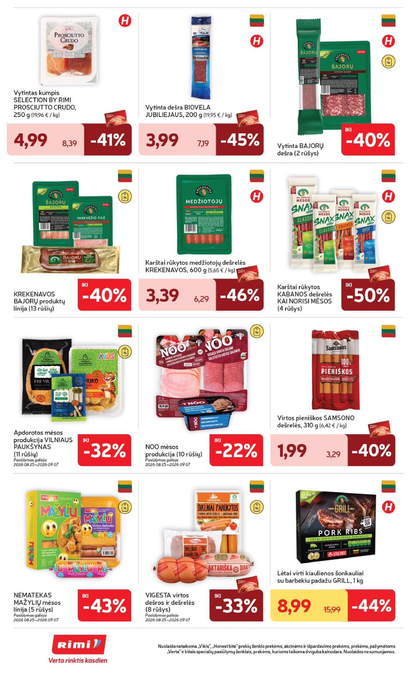 „Rimi“ savaitinis leidinys Nr. 36 (2026.09.01 - 2026.09.07) – 18 puslapis